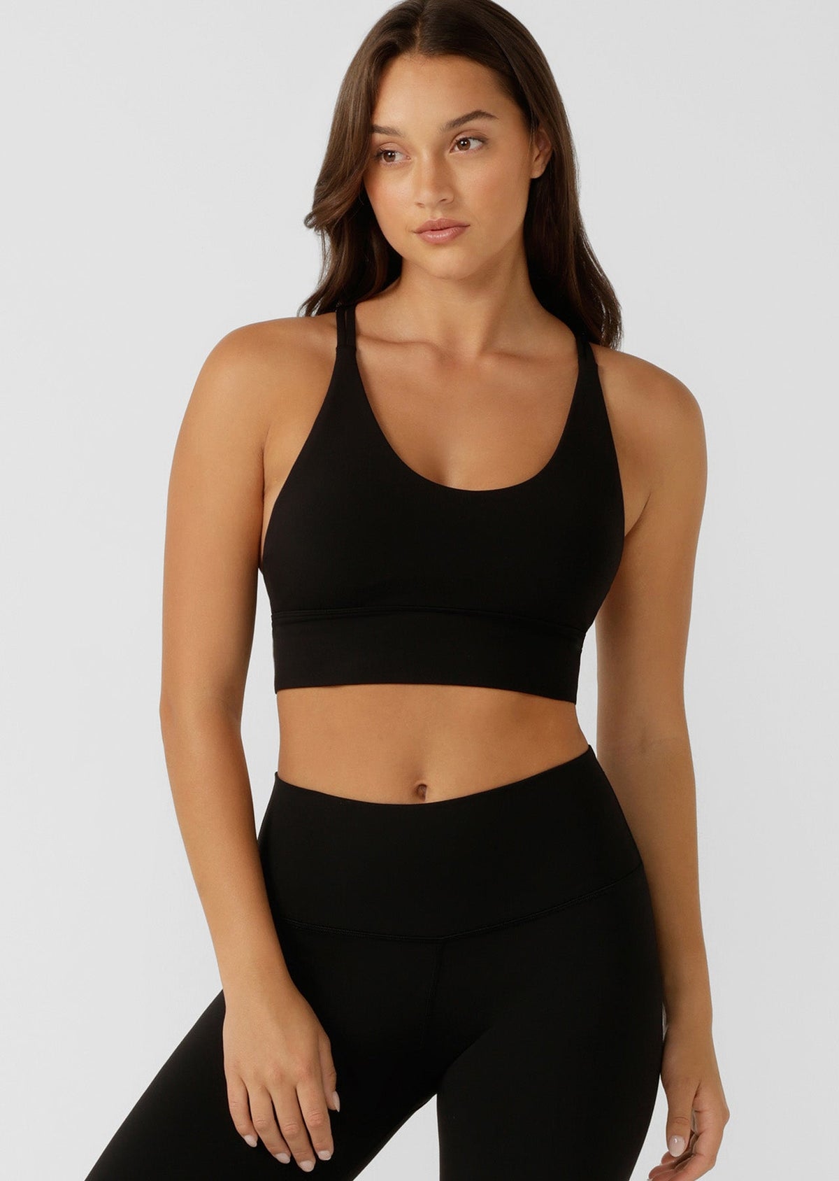 Lotus Longline Sports Bra