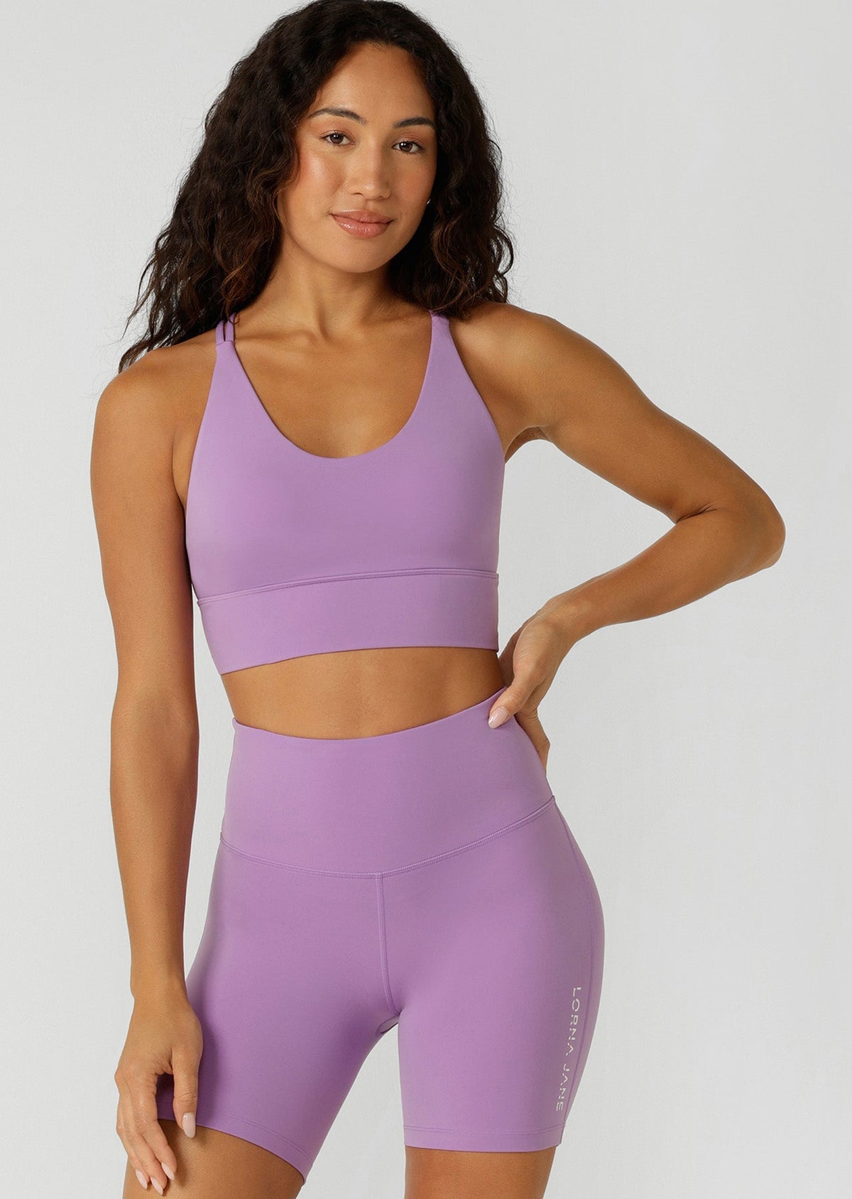 Lotus Longline Sports Bra