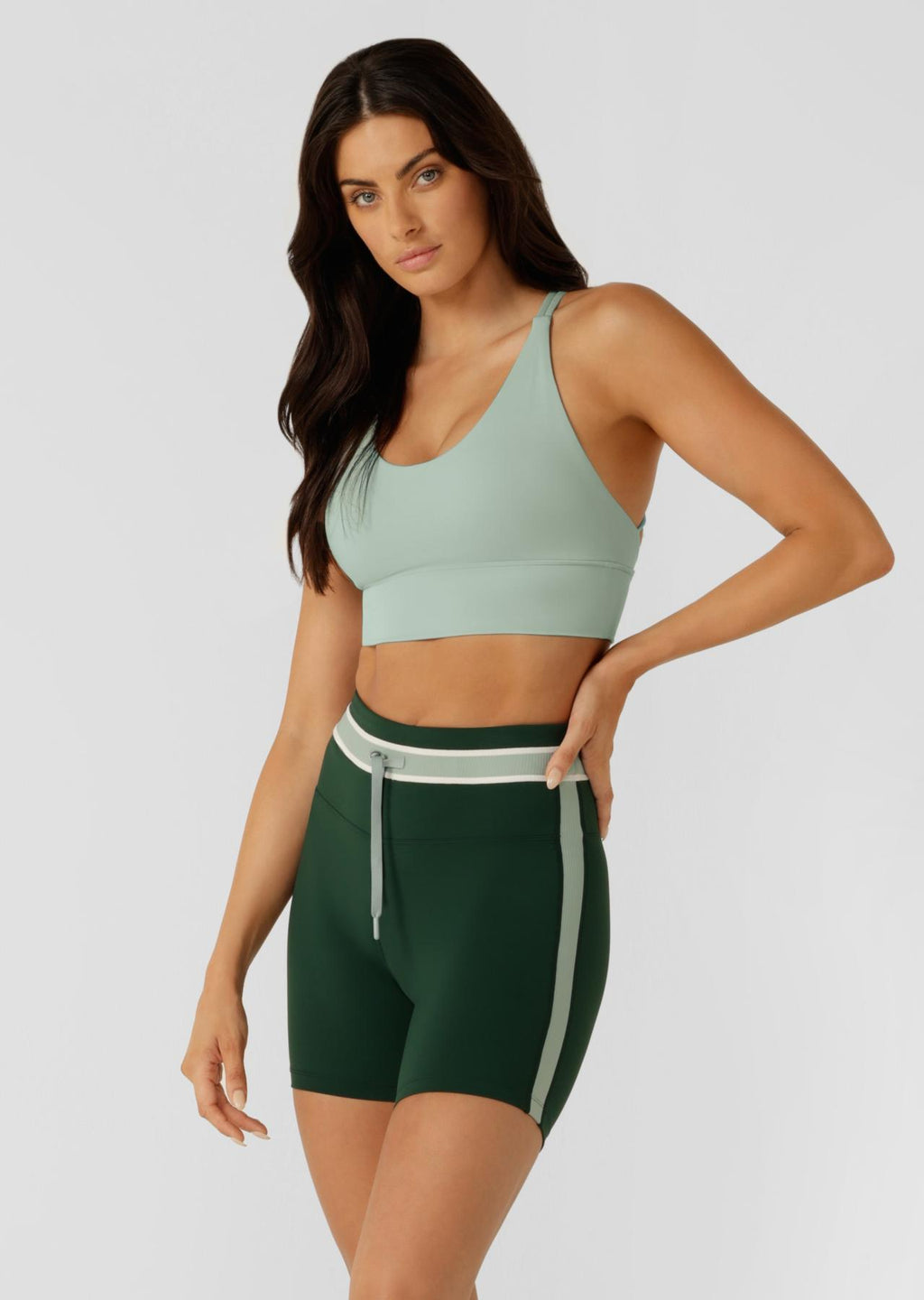 Lotus Longline Sports Bra
