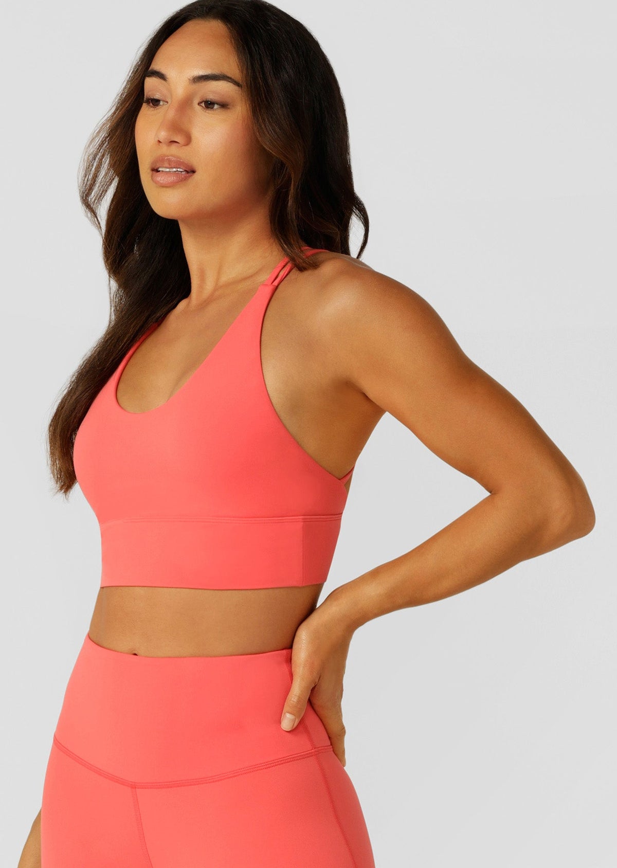 Lotus Longline Sports Bra