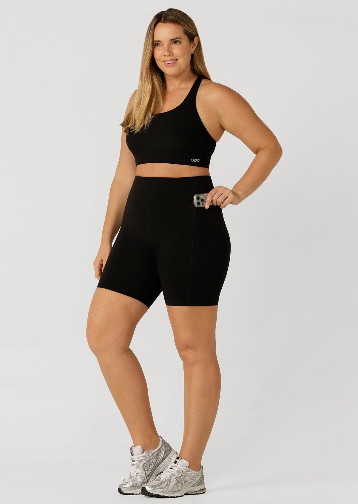 Amy Phone Pocket Tech Bike Shorts