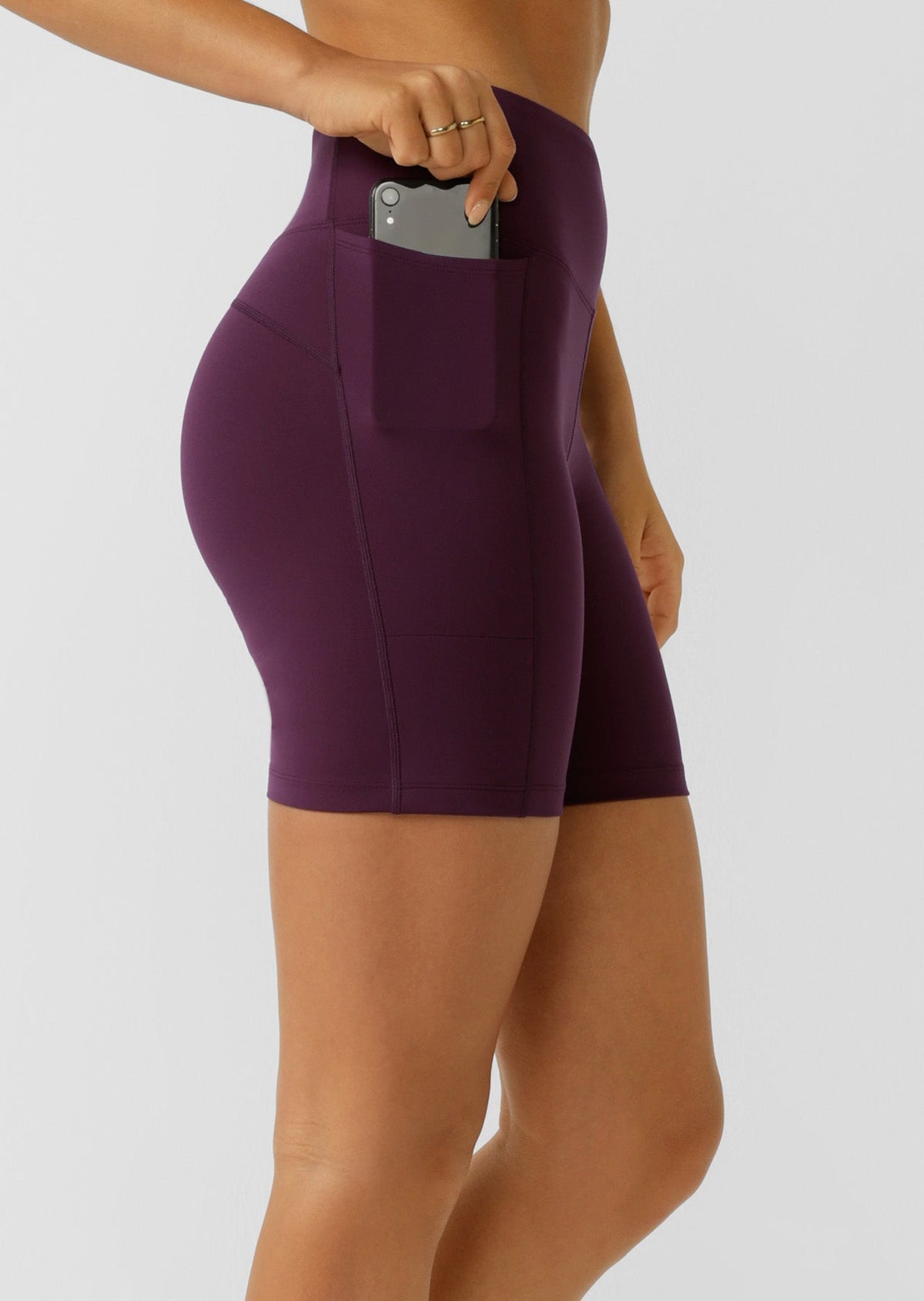 Amy Phone Pocket Tech Bike Shorts