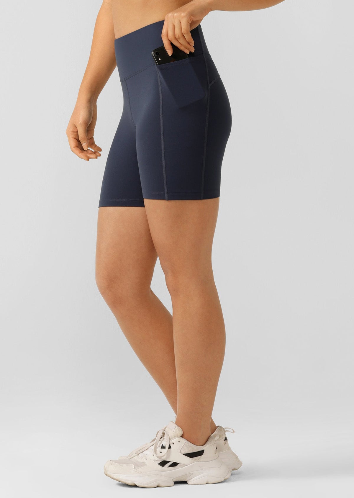 Amy Phone Pocket Tech Bike Shorts