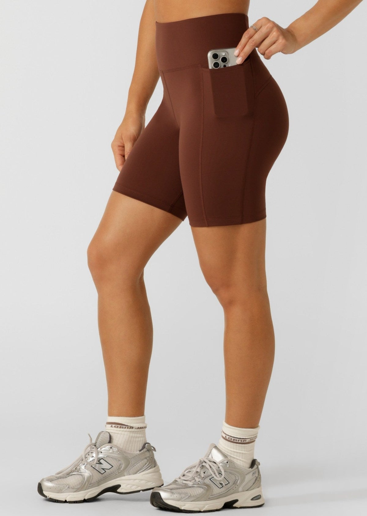 Amy Phone Pocket Tech Bike Shorts