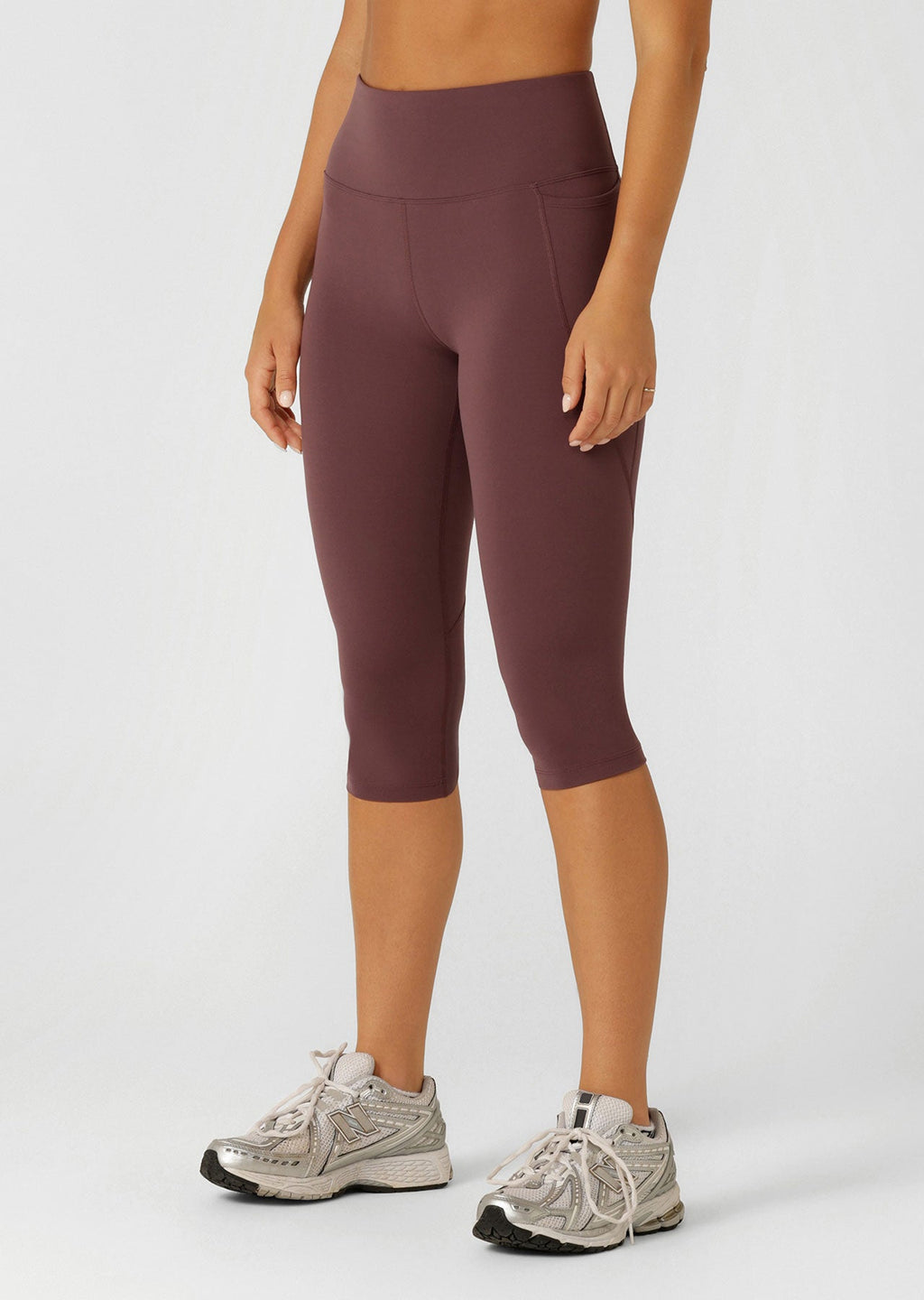 Amy Phone Pocket 3/4 Tech Leggings