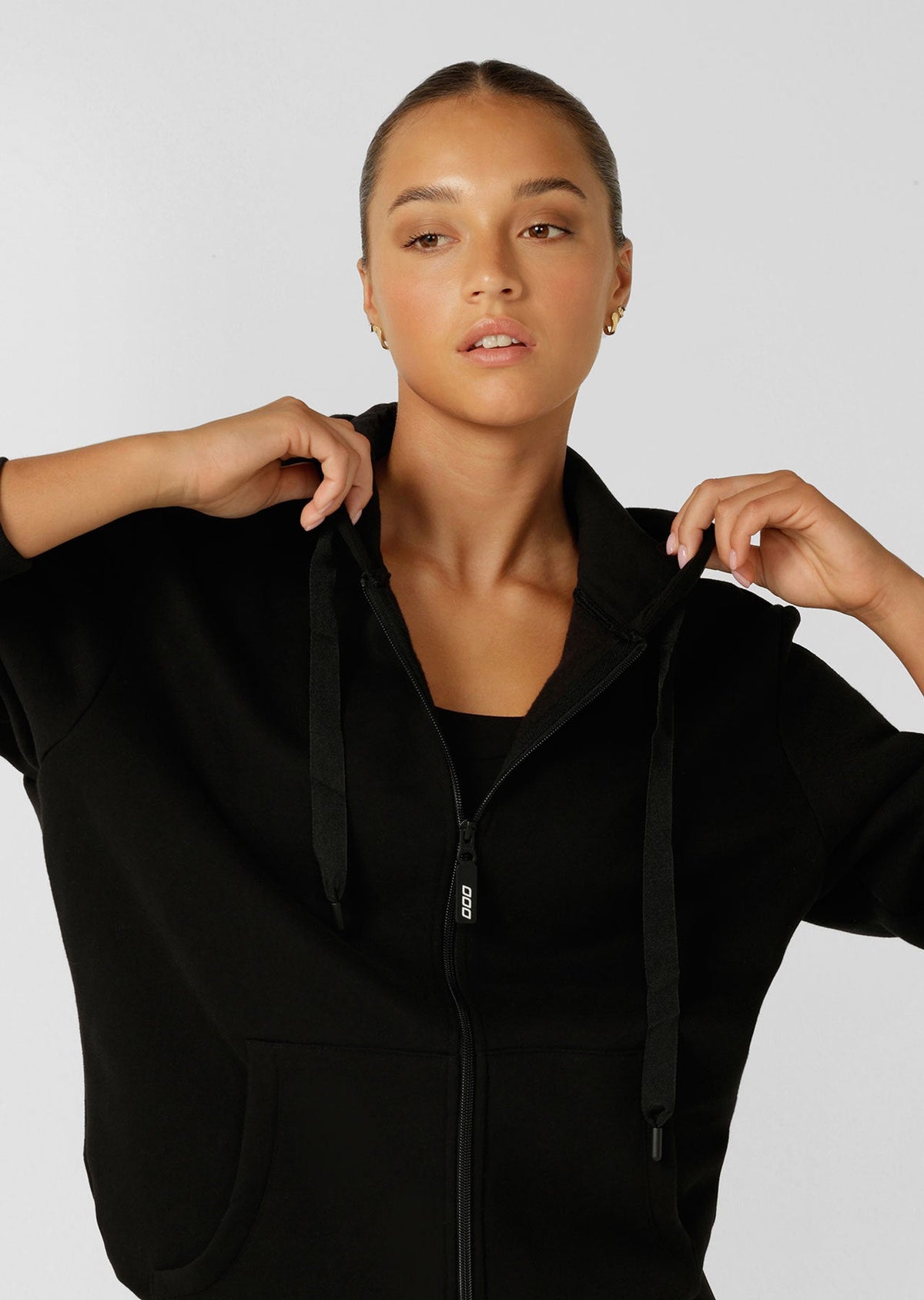 Fleece Zip Thru Hoodie