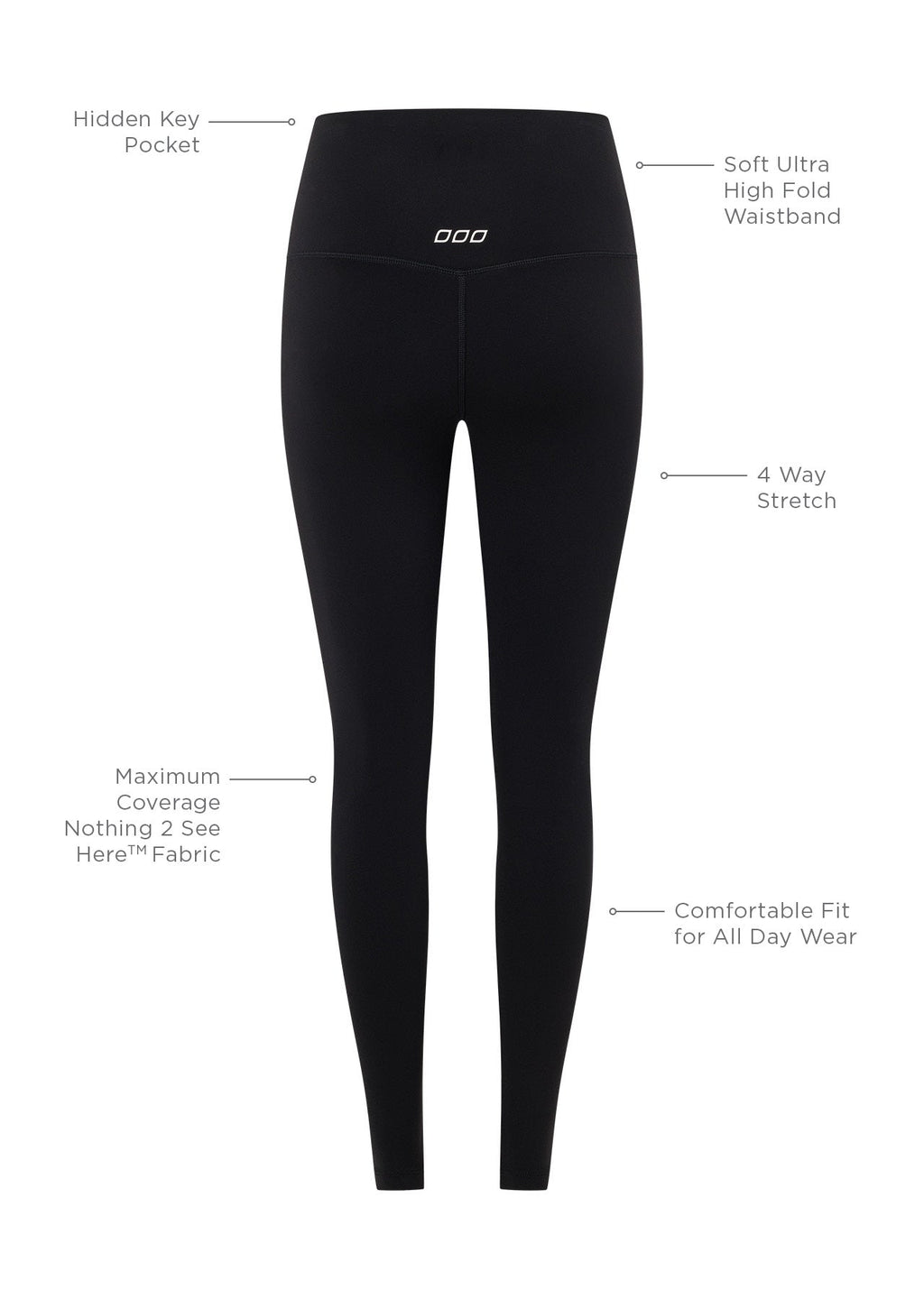 Hi-Fold Lotus Full Length Leggings