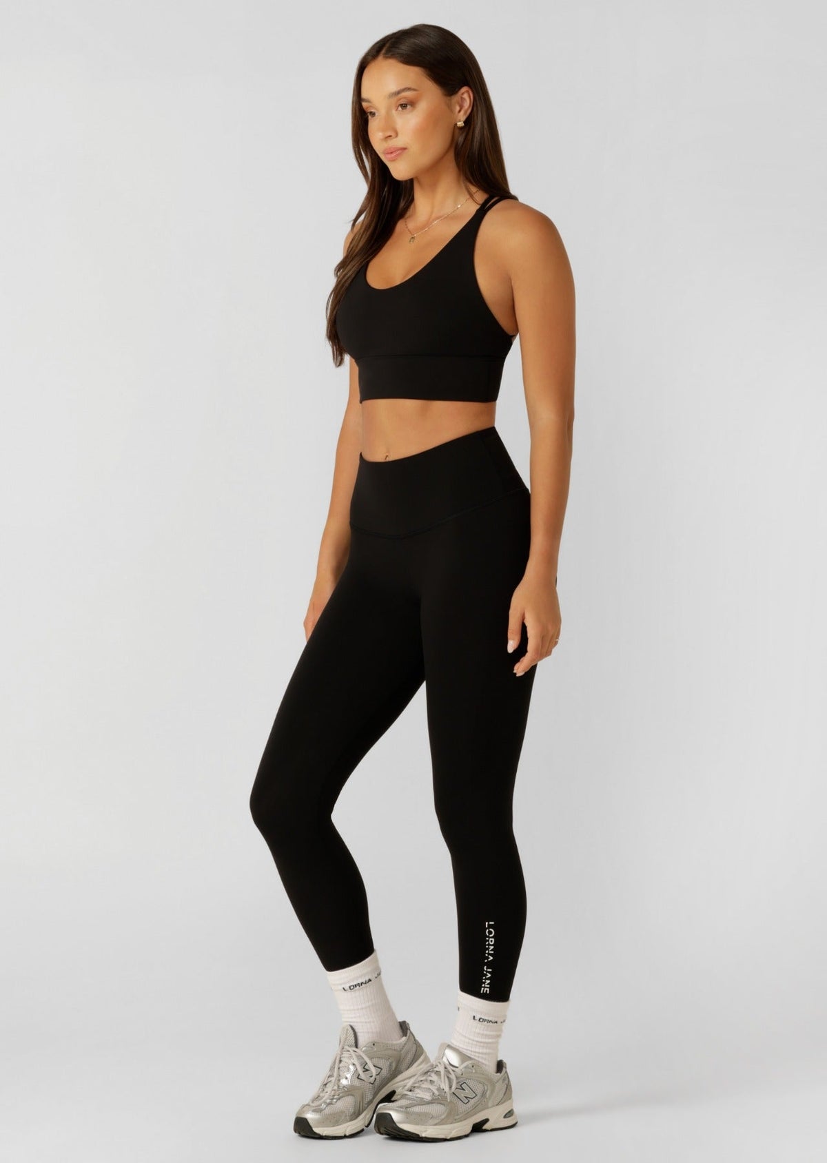 Lotus Phone Pocket Ankle Biter Leggings