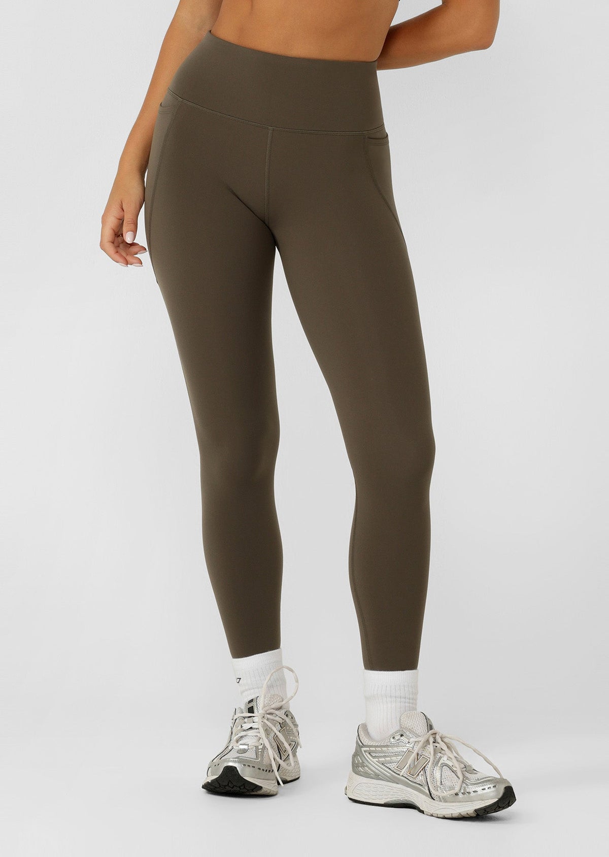 Amy No Chafe Phone Pocket Full Length Leggings