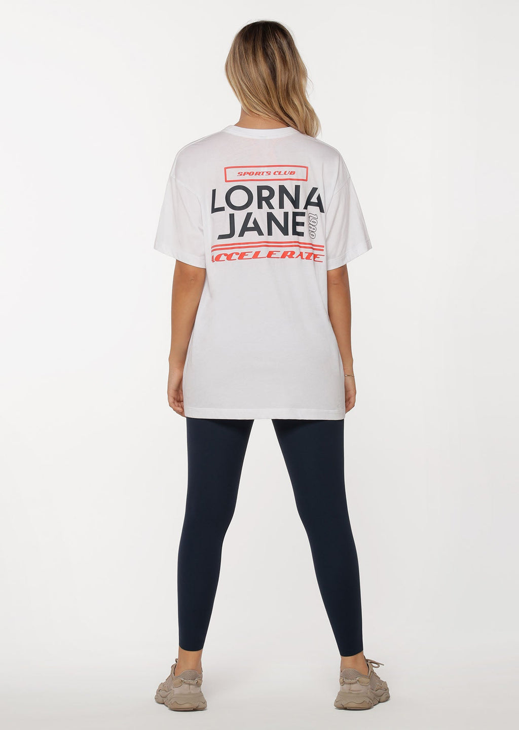 Accelerate Graphic Oversized Tee
