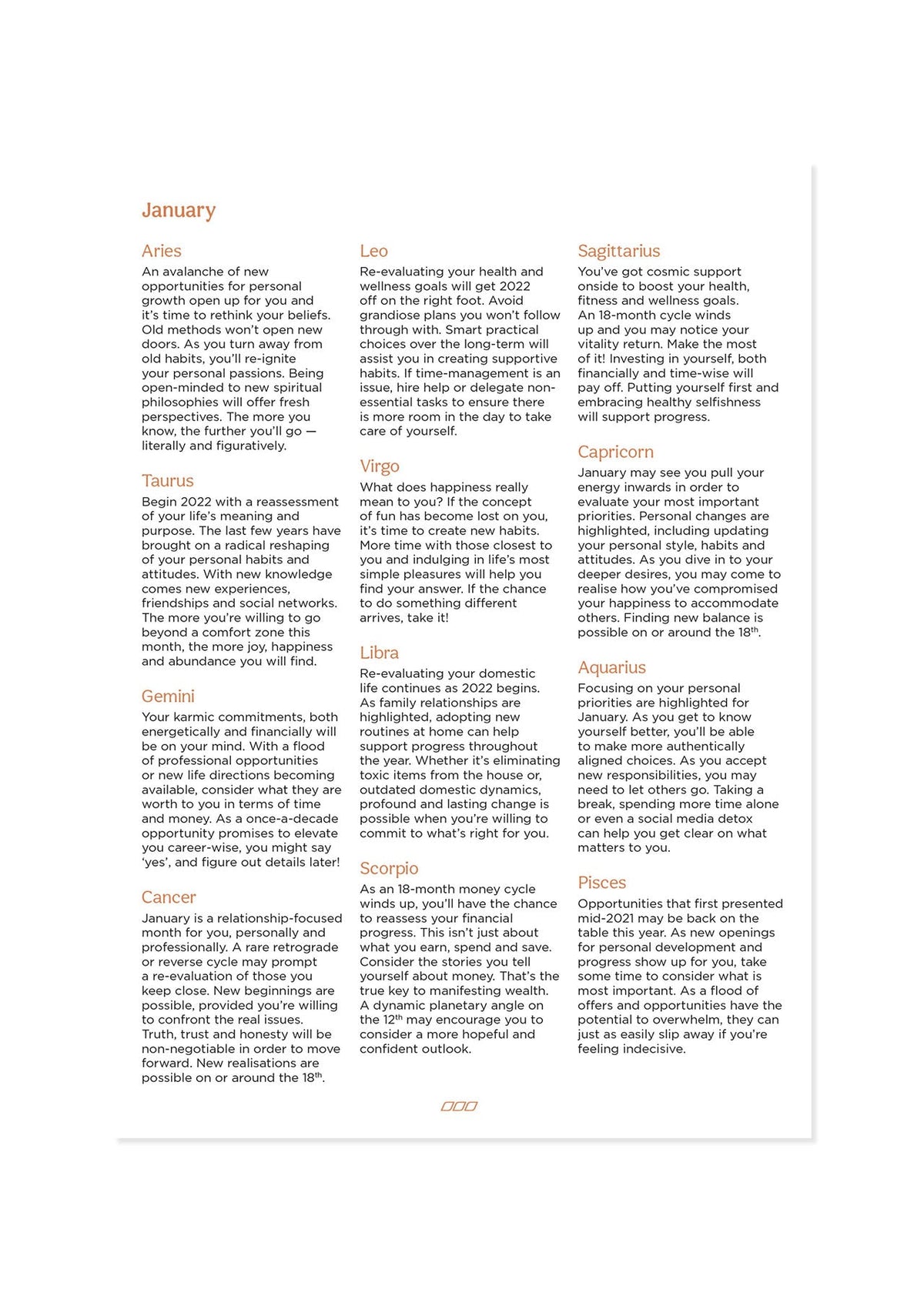 Active Living Diary 2022