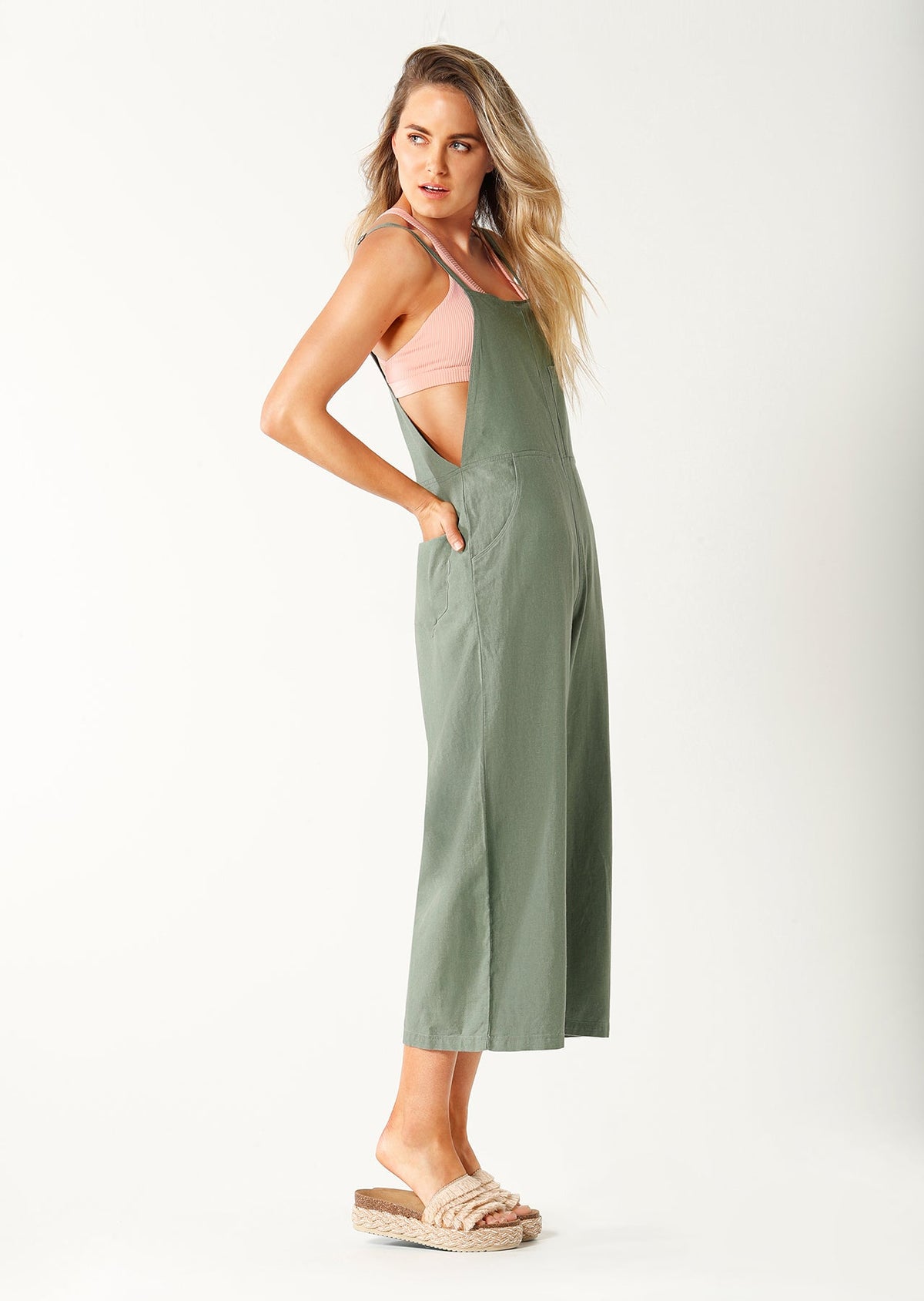 Allday Linen Overalls