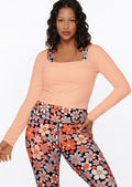 Aloe Vera Cropped Long Sleeve Top