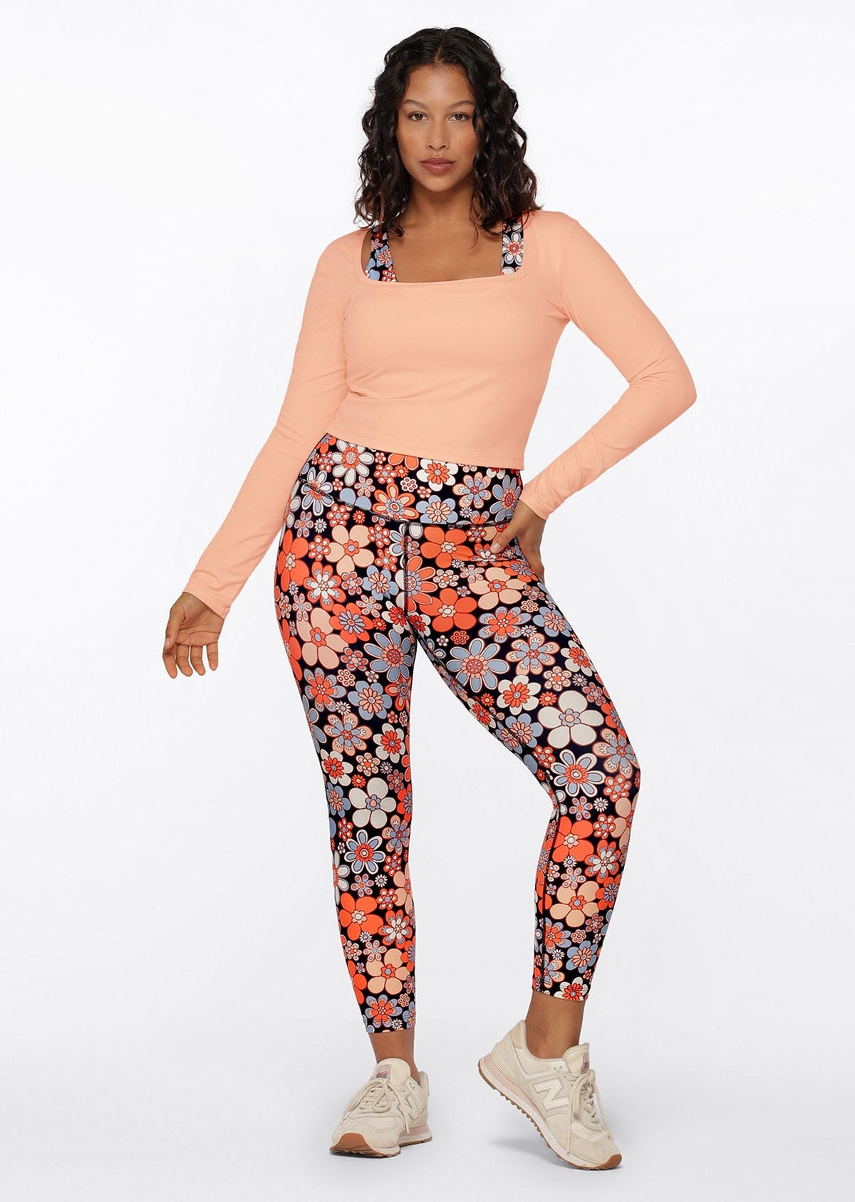 Aloe Vera Cropped Long Sleeve Top