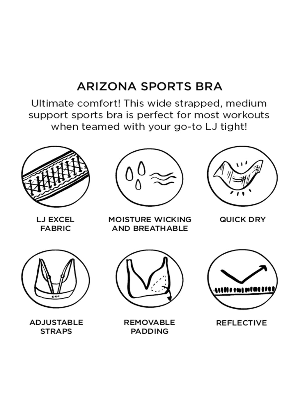 Arizona Sports Bra