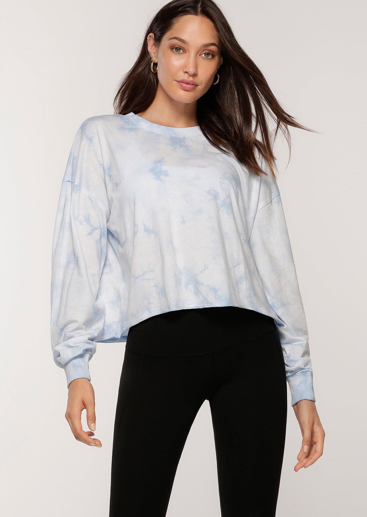 Aura Tie Dye Long Sleeve Top
