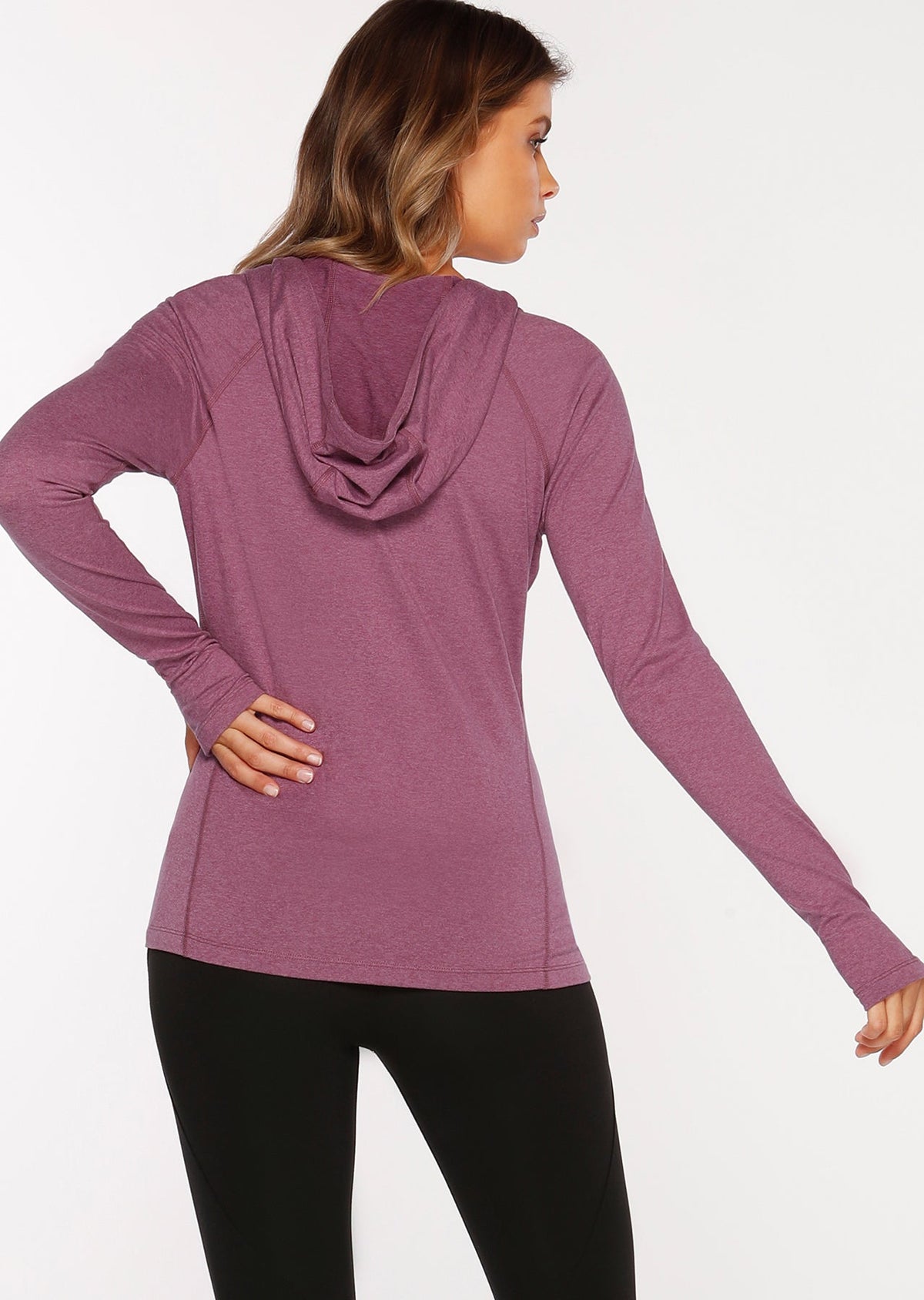 Ava Active Hooded Zip Through