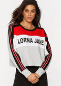 Bold Long Sleeve Cropped Top