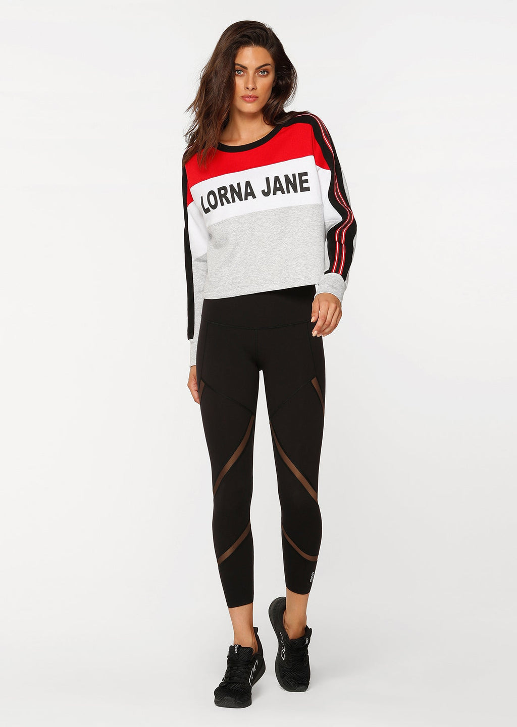 Bold Long Sleeve Cropped Top