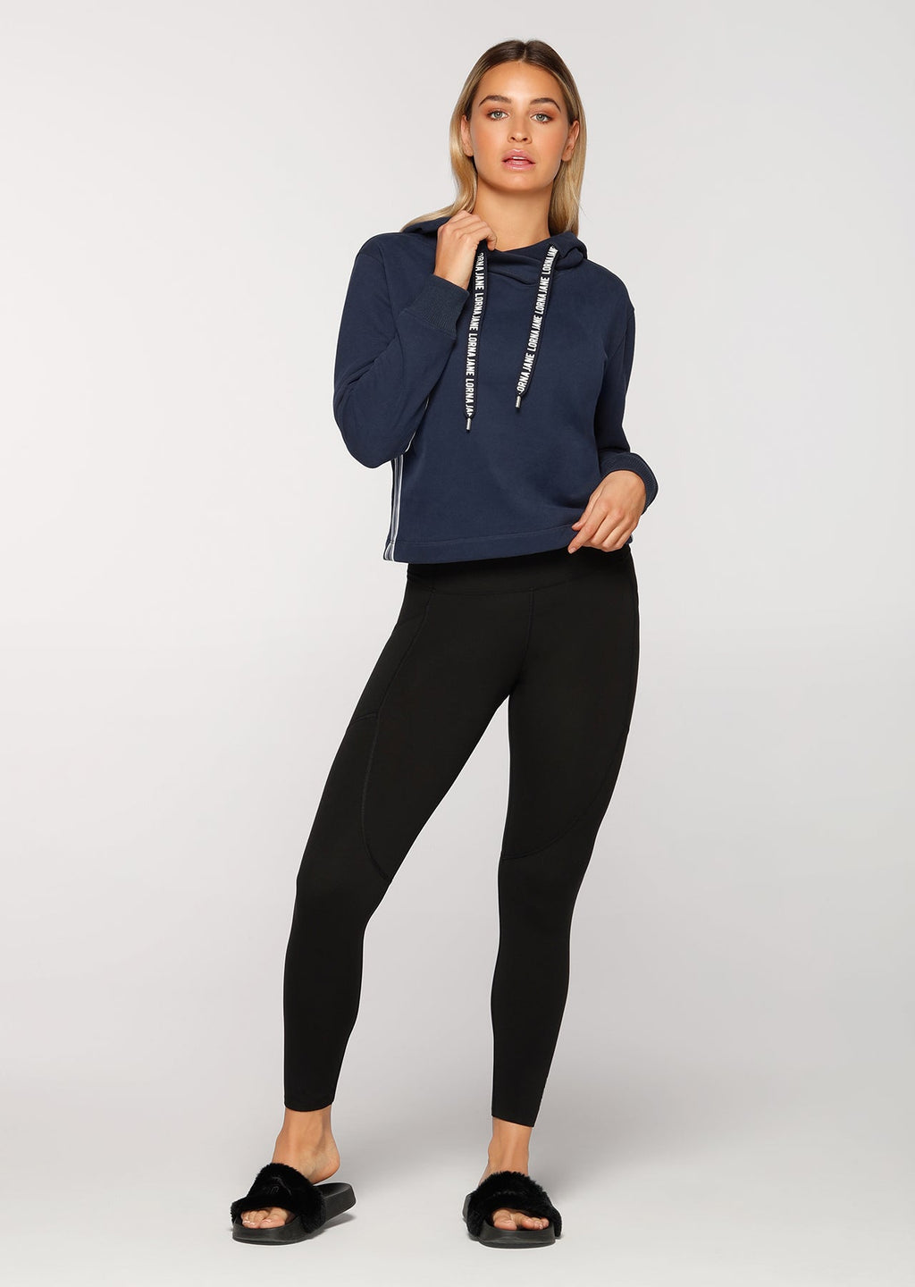 Boyfriend Cropped Hoodie
