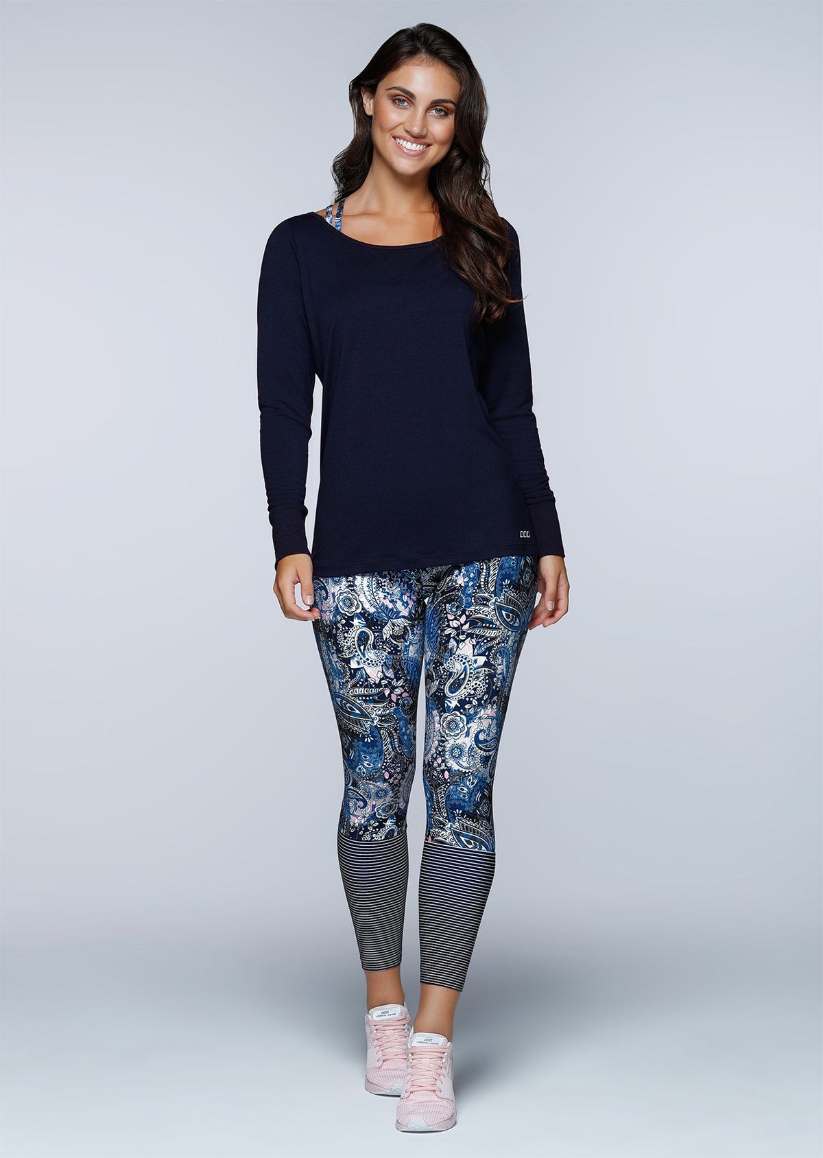 Cascade Active L/Slv Top
