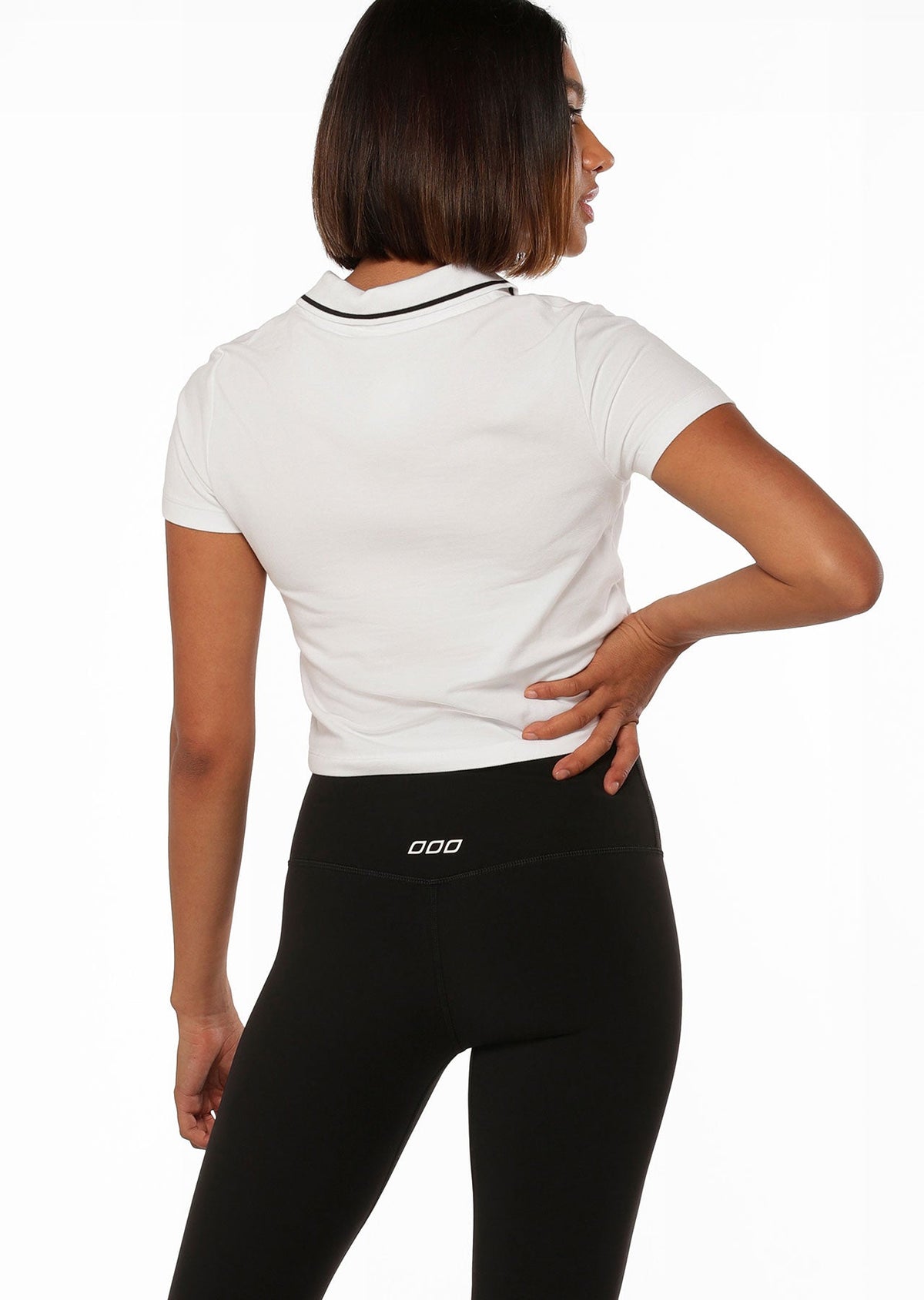 Classic Cropped Polo Shirt