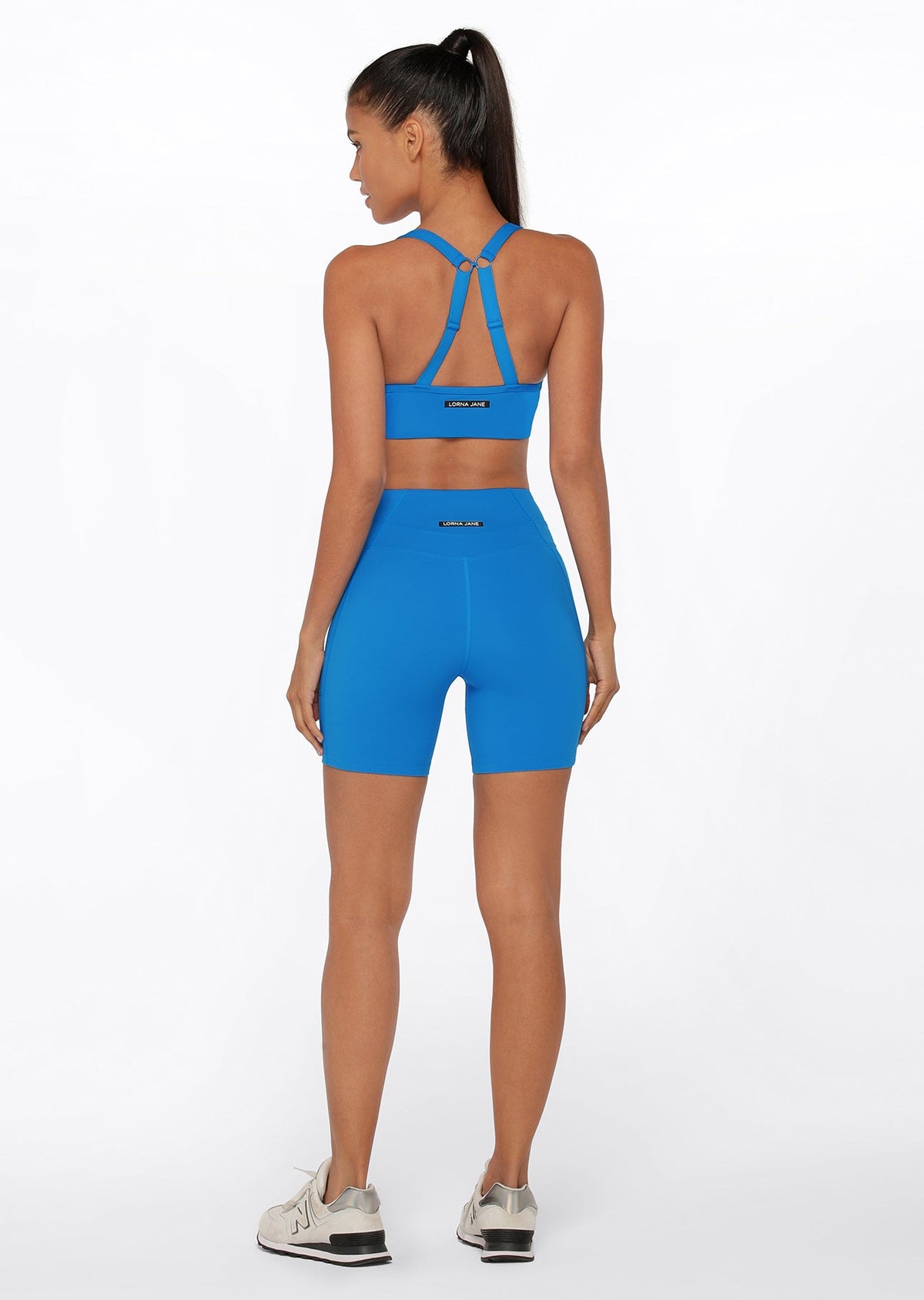 Curved Recycled Bike Shorts