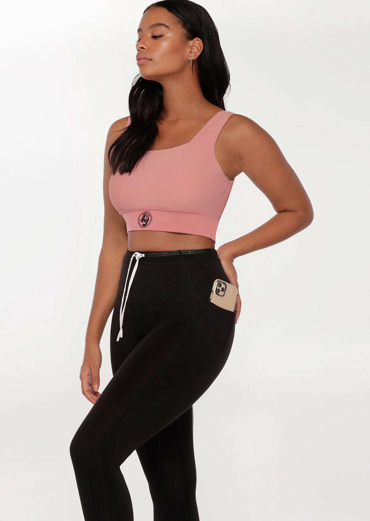 Curves Phone Pocket Ankle Biter Leggings