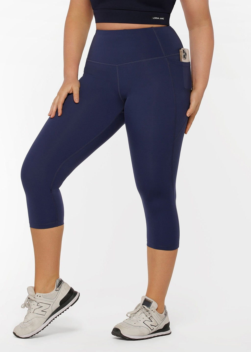 Distance  Support Phone Pocket 7/8 Leggings