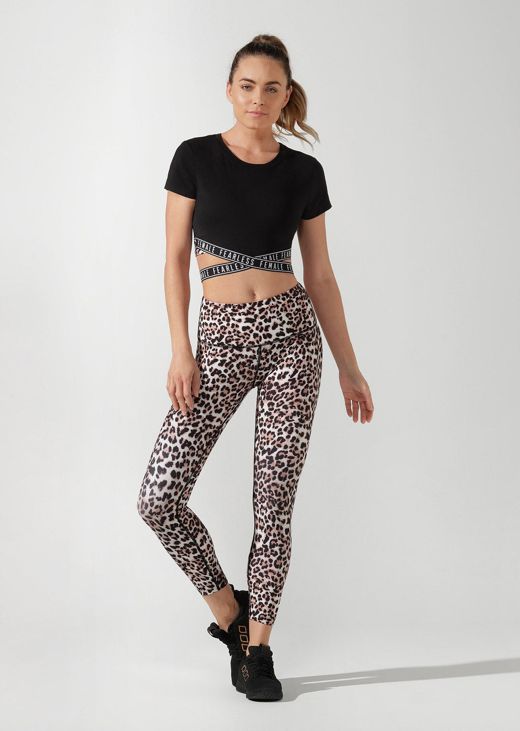 Fearless Cropped Active Tee