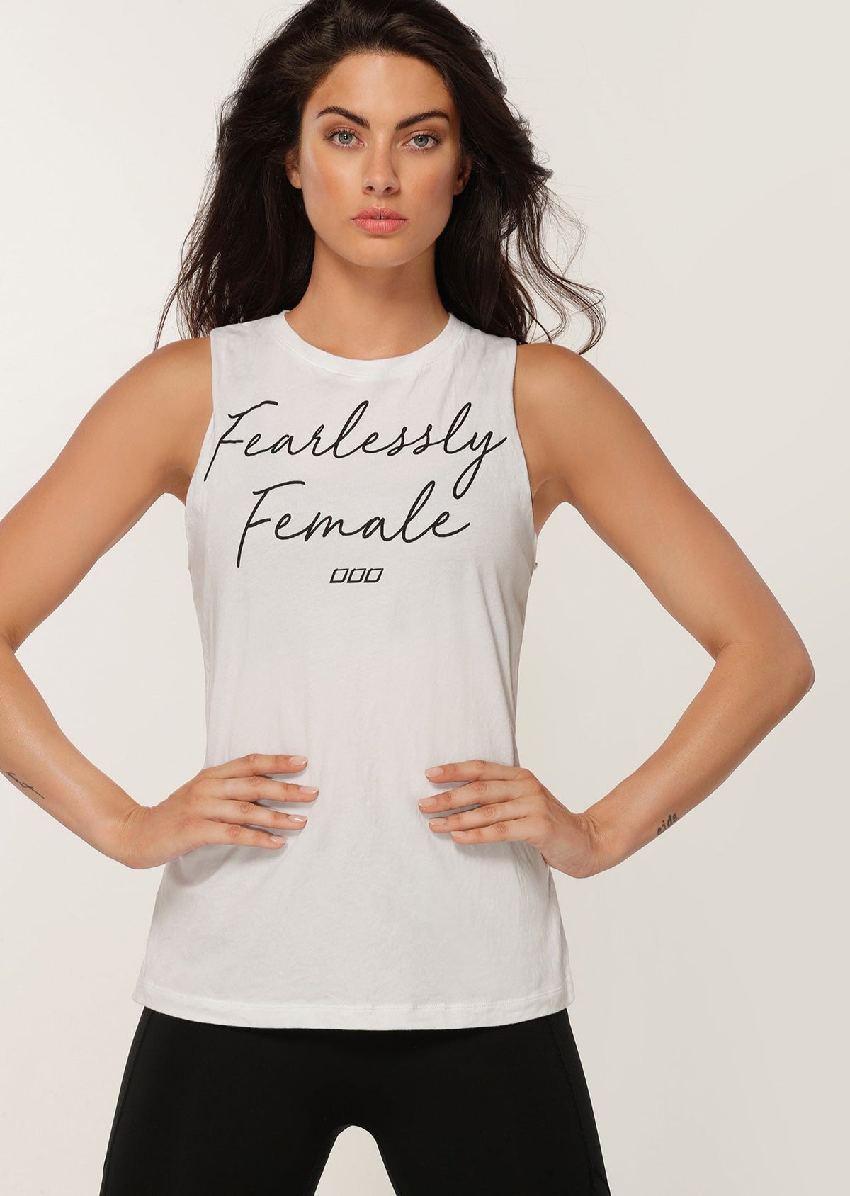 Fearlessly Female Muscle Tank
