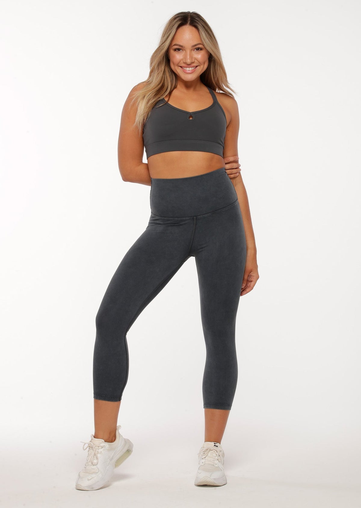 Feel Comfortable Acid Wash 7/8 Leggings