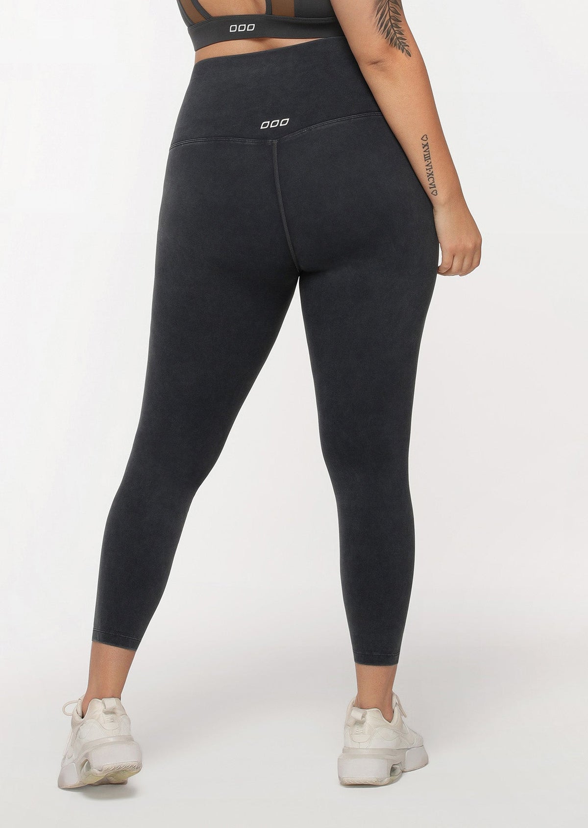 Feel Comfortable Acid Wash Ankle Biter Leggings