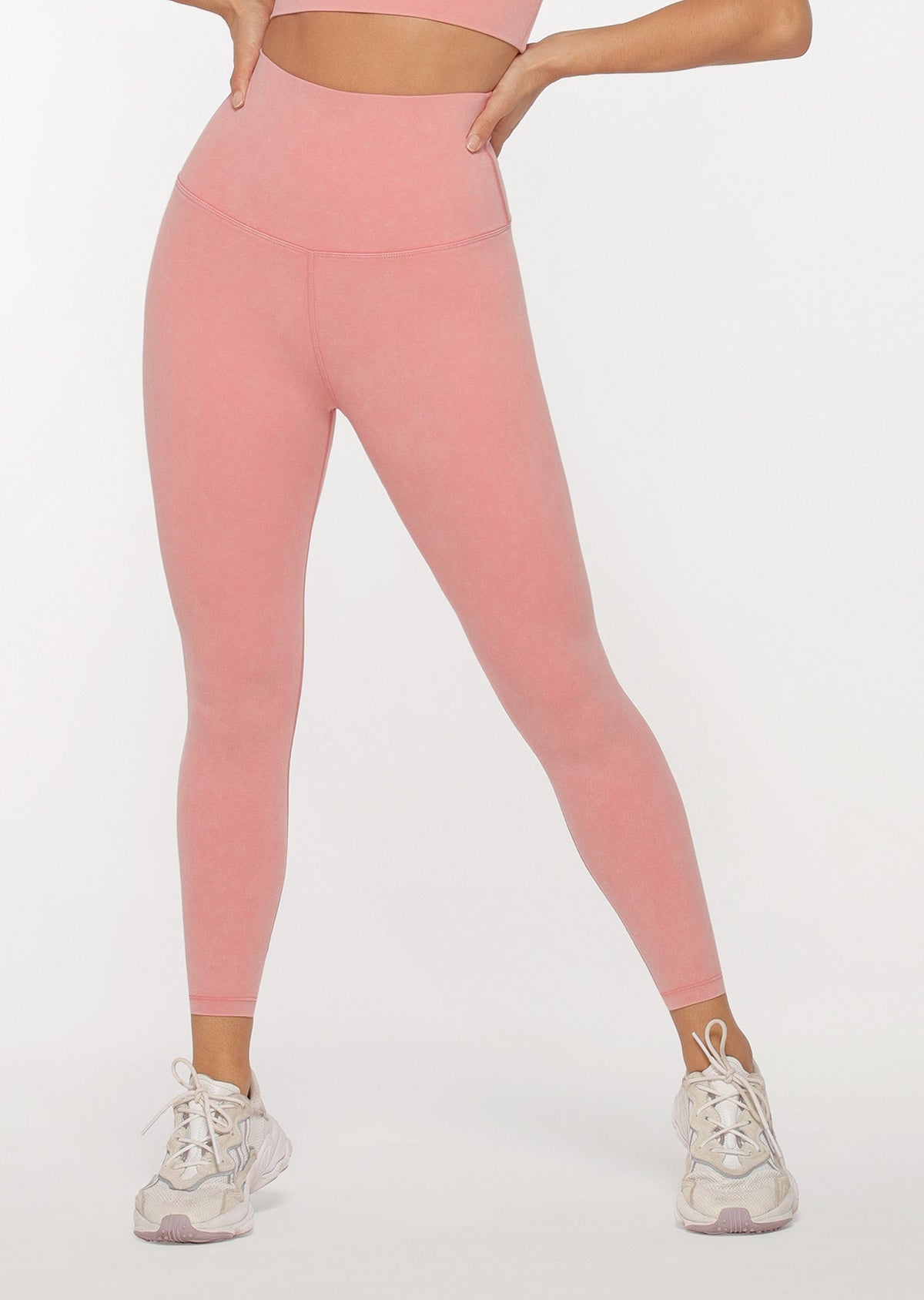Feel Comfortable Acid Wash Ankle Biter Leggings