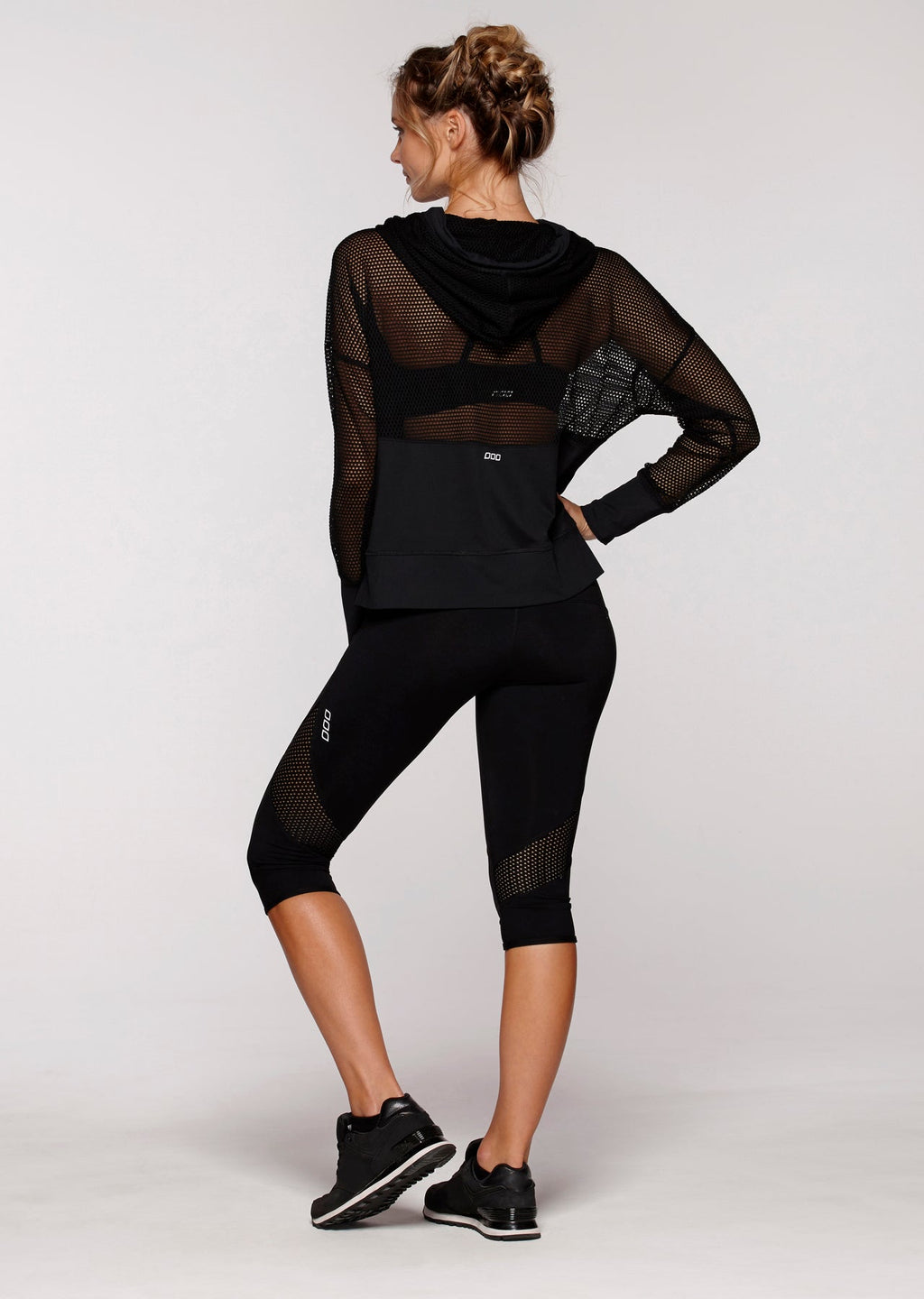 Feel The Beat Cropped Hoodie