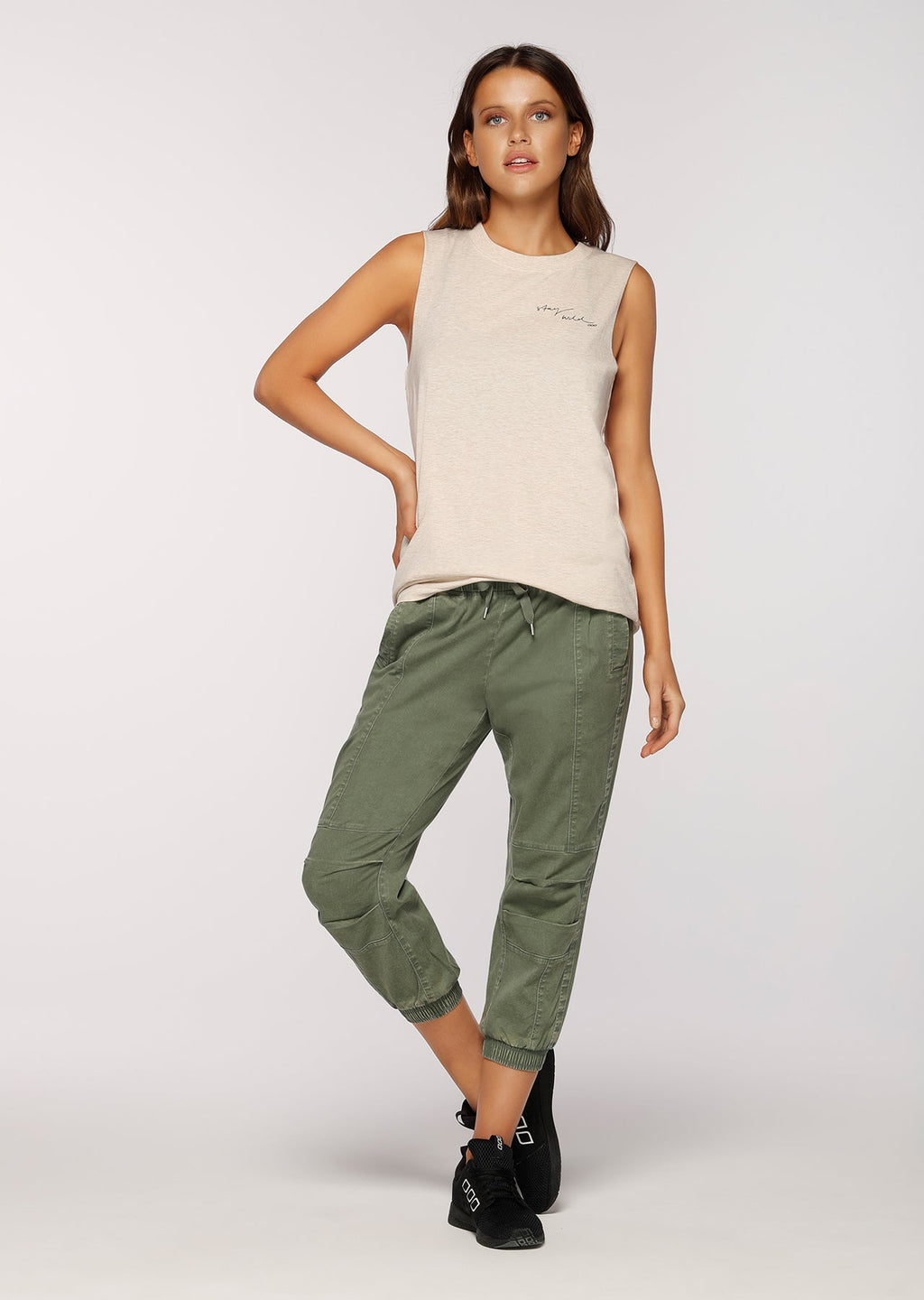 Flashy Cropped Pants