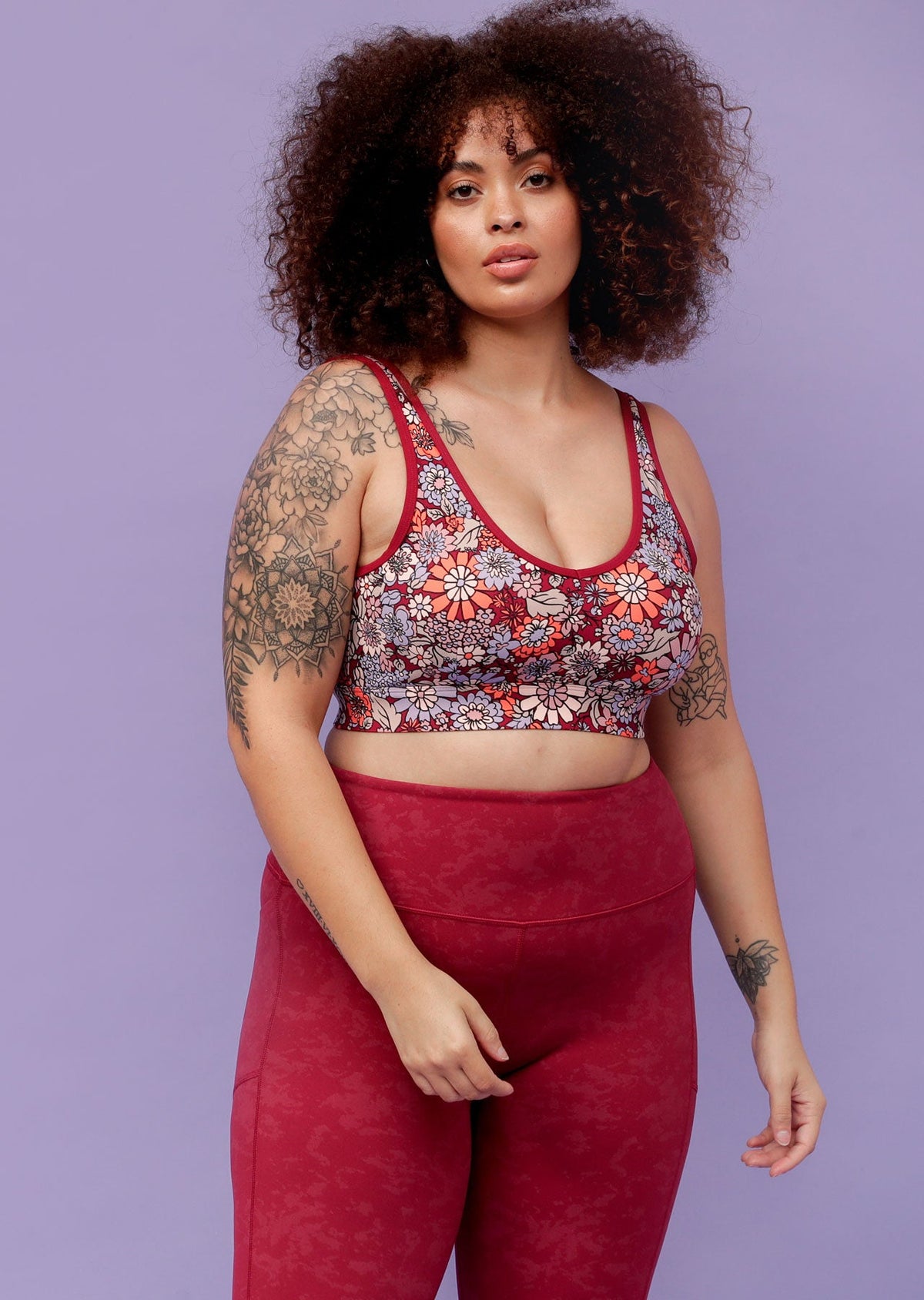 Flower Child Sports Bra