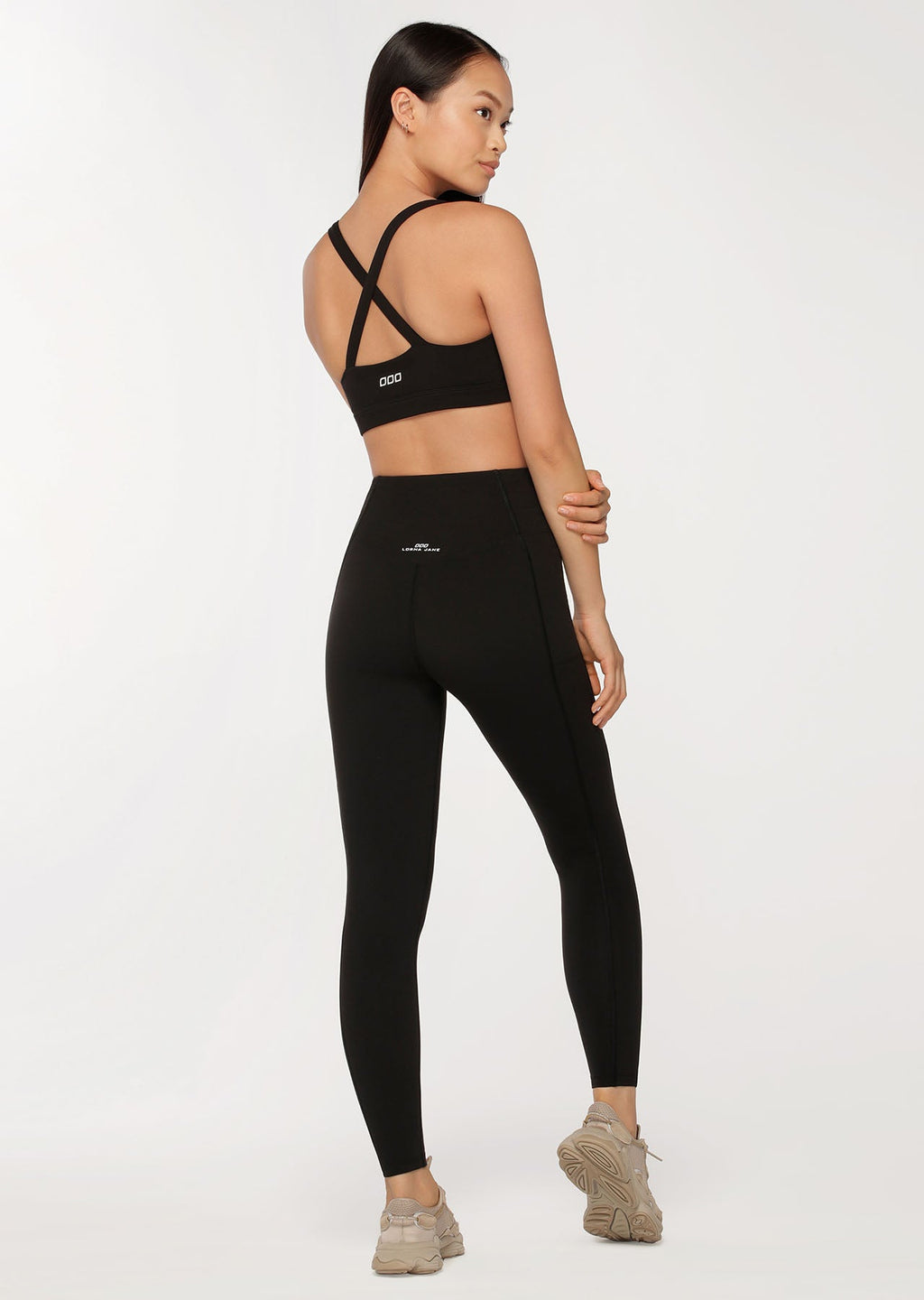 Gathered Panel Sports Bra