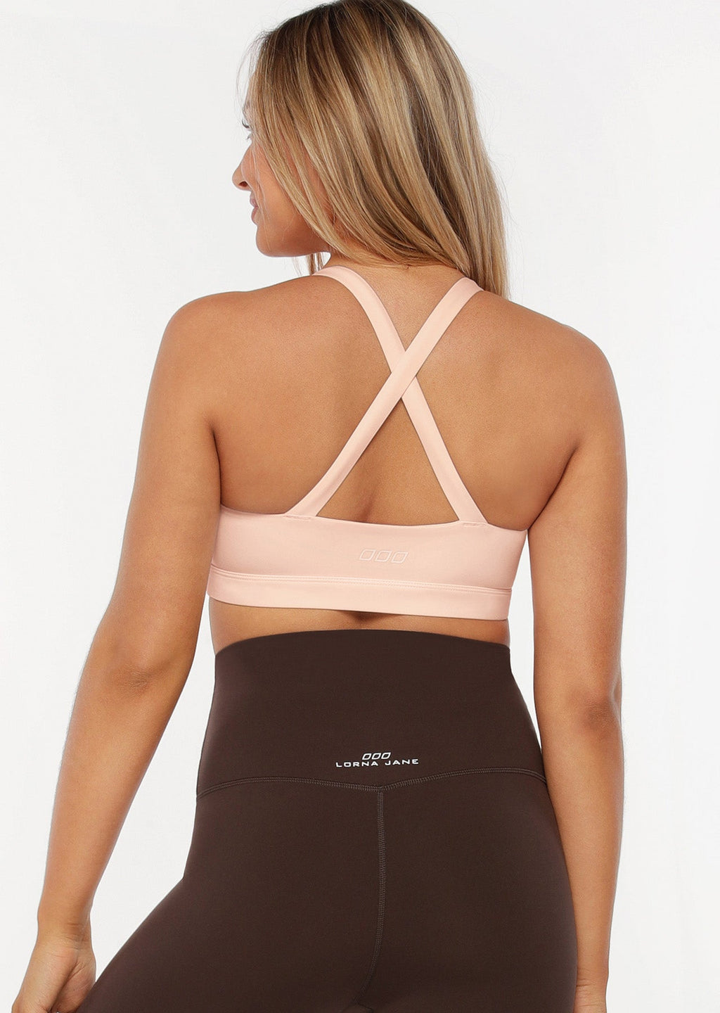 Gathered Panel Sports Bra