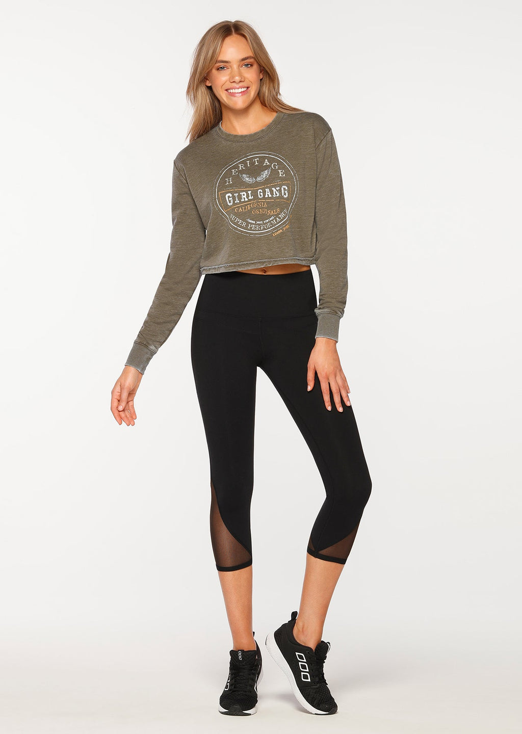 Girl Gang Cropped Sweat