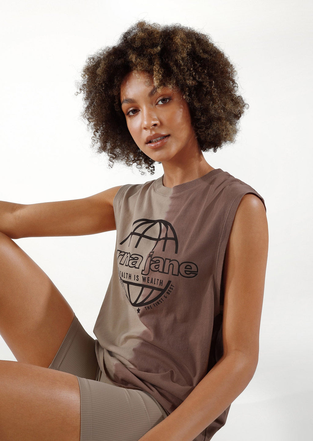 Half Dip Boyfriend Muscle Tank