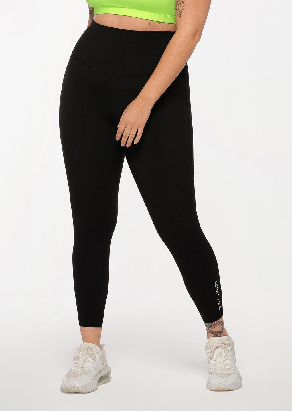 Hi-Fold Lotus No Chafe Ankle Biter Leggings