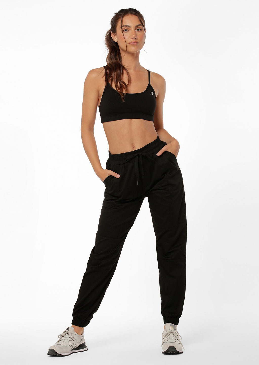 High Waisted Flashy Full Length Pants