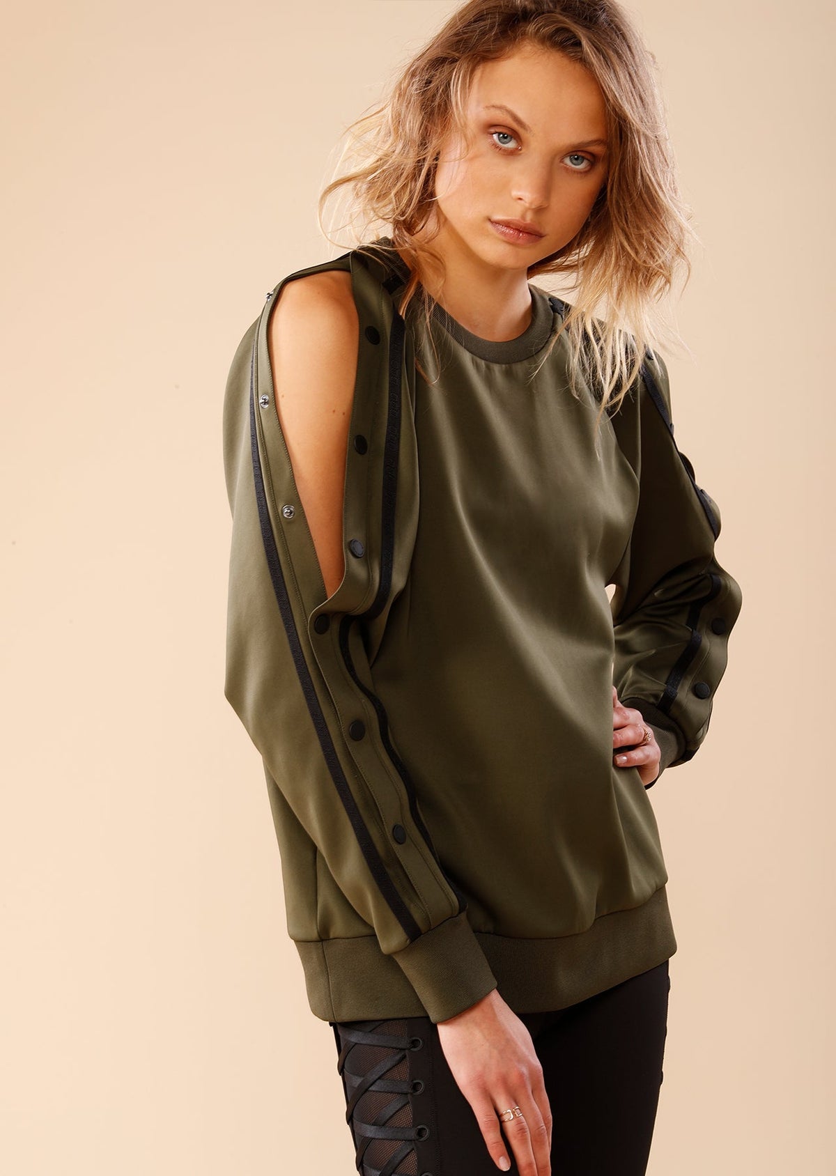 Highline L/Slv Snap Top