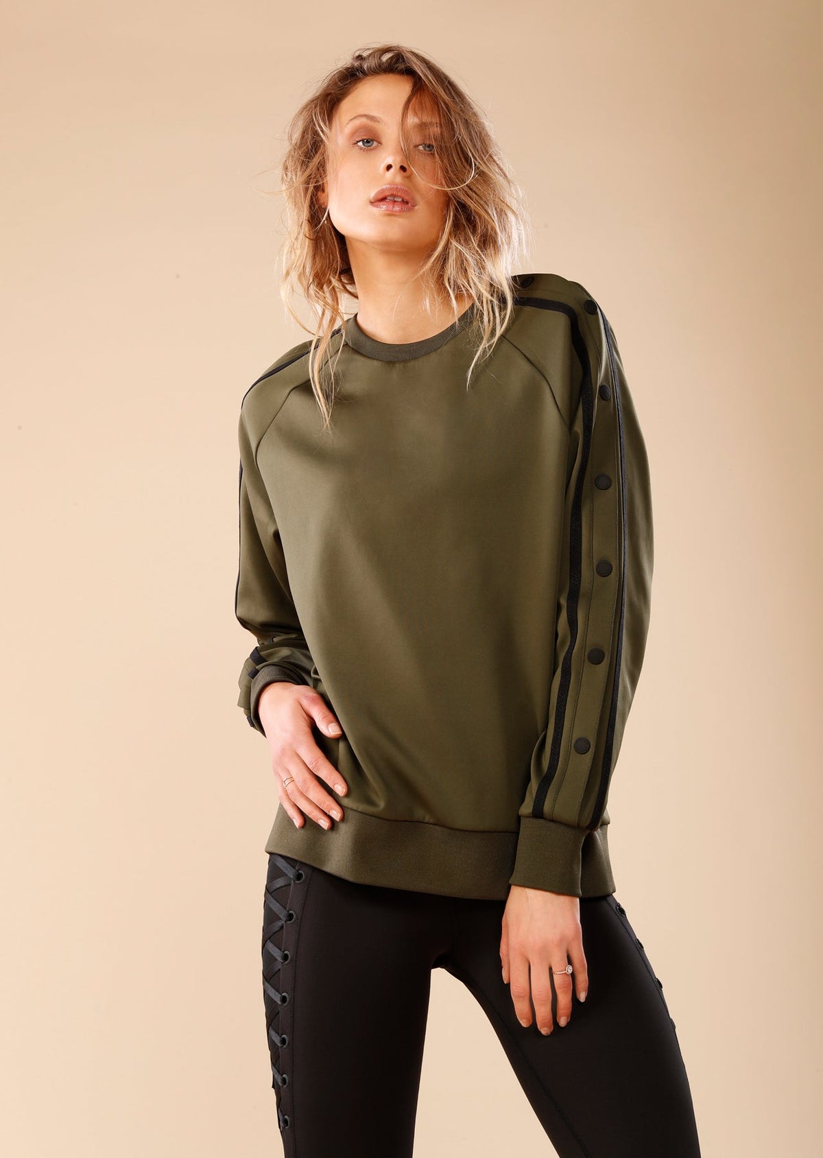 Highline L/Slv Snap Top