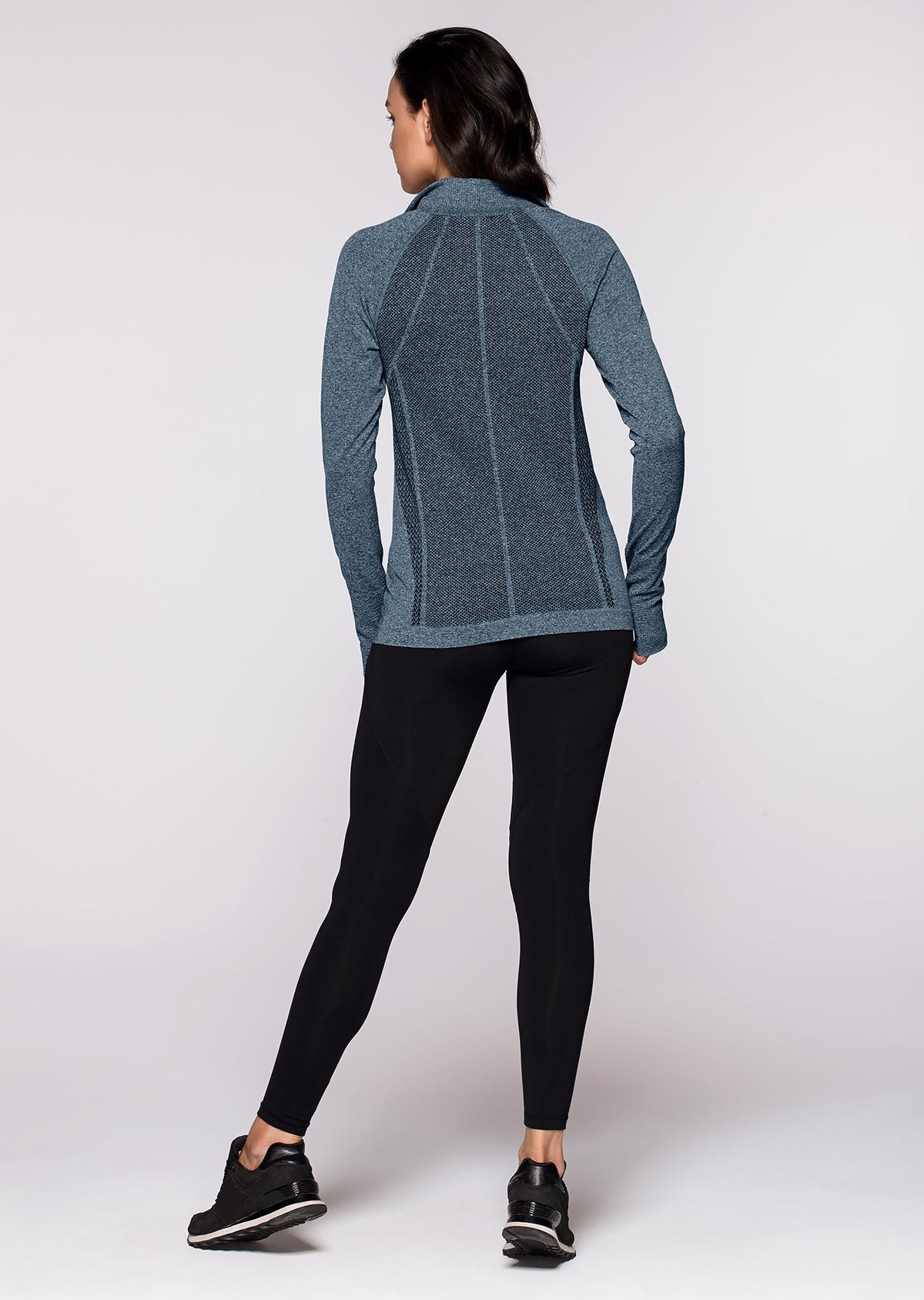 Katie Seamless 1/2 Zip Thru