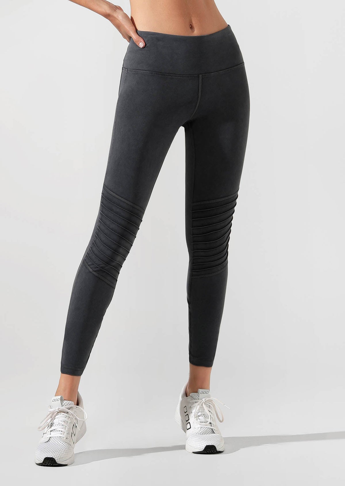 Khloe Moto Full Length Tight