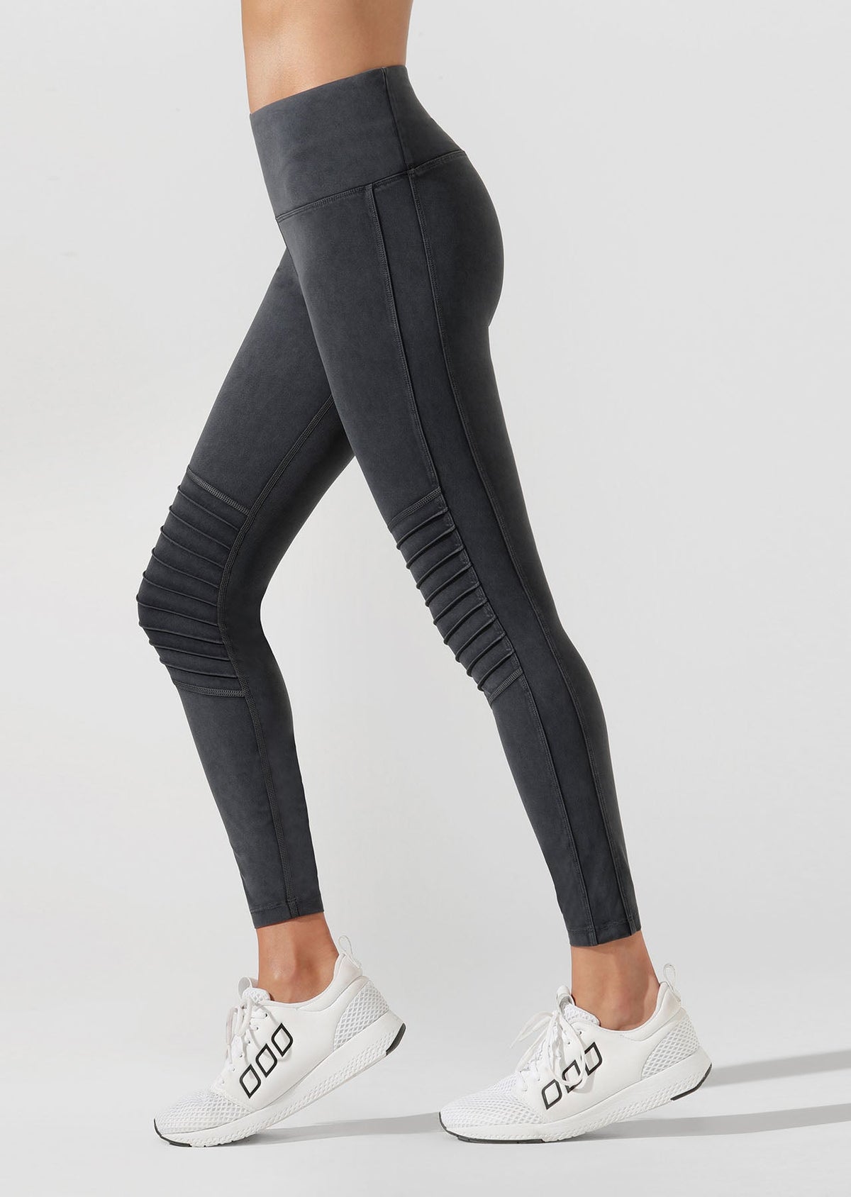 Khloe Moto Full Length Tight