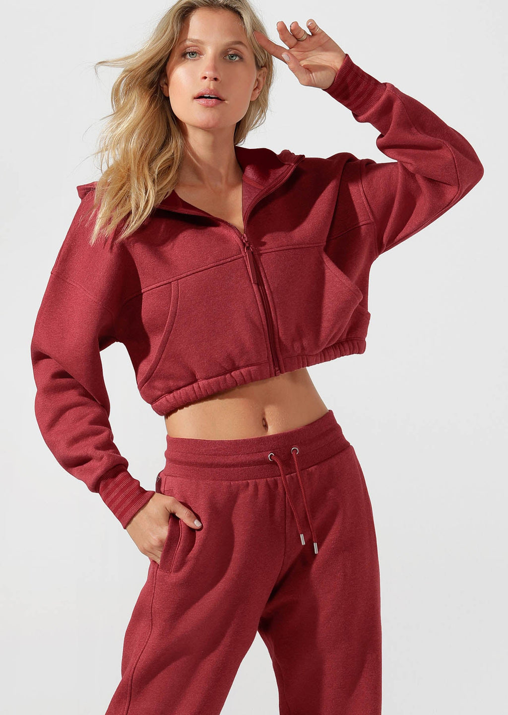 Kourtney Cropped Hoodie