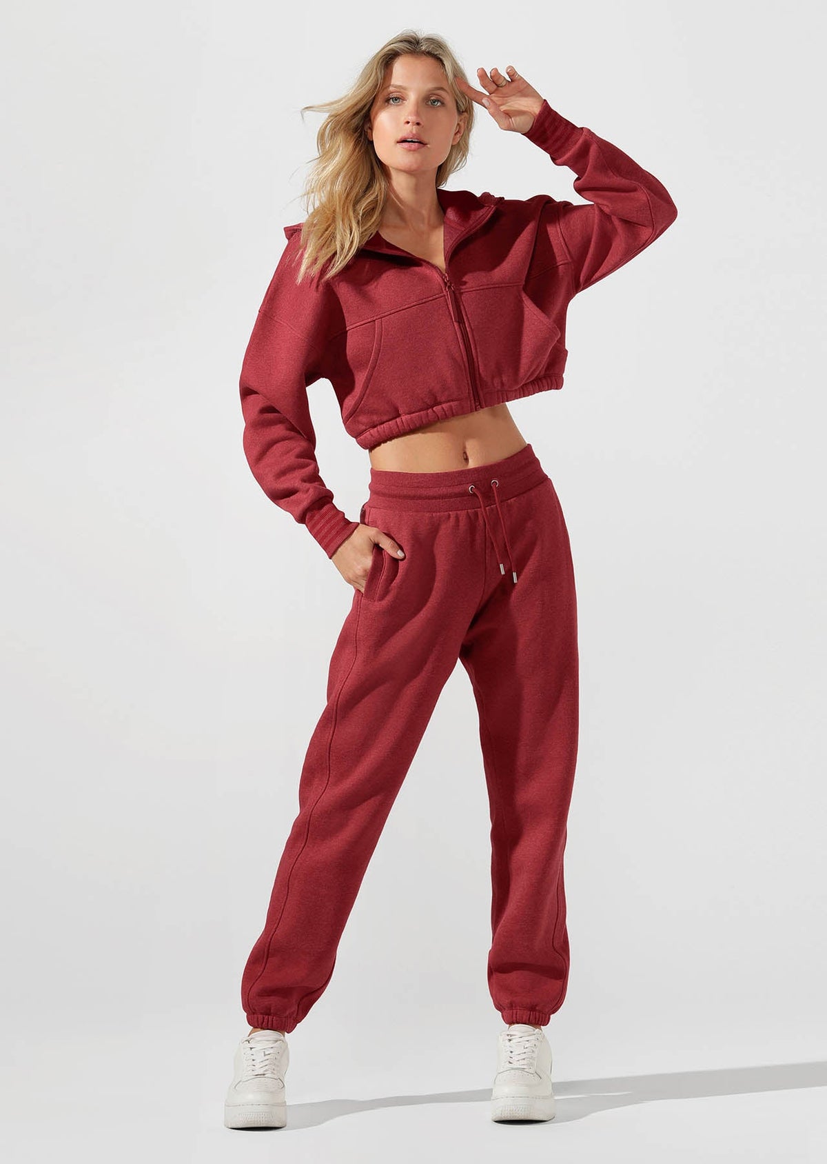Kourtney Cropped Hoodie